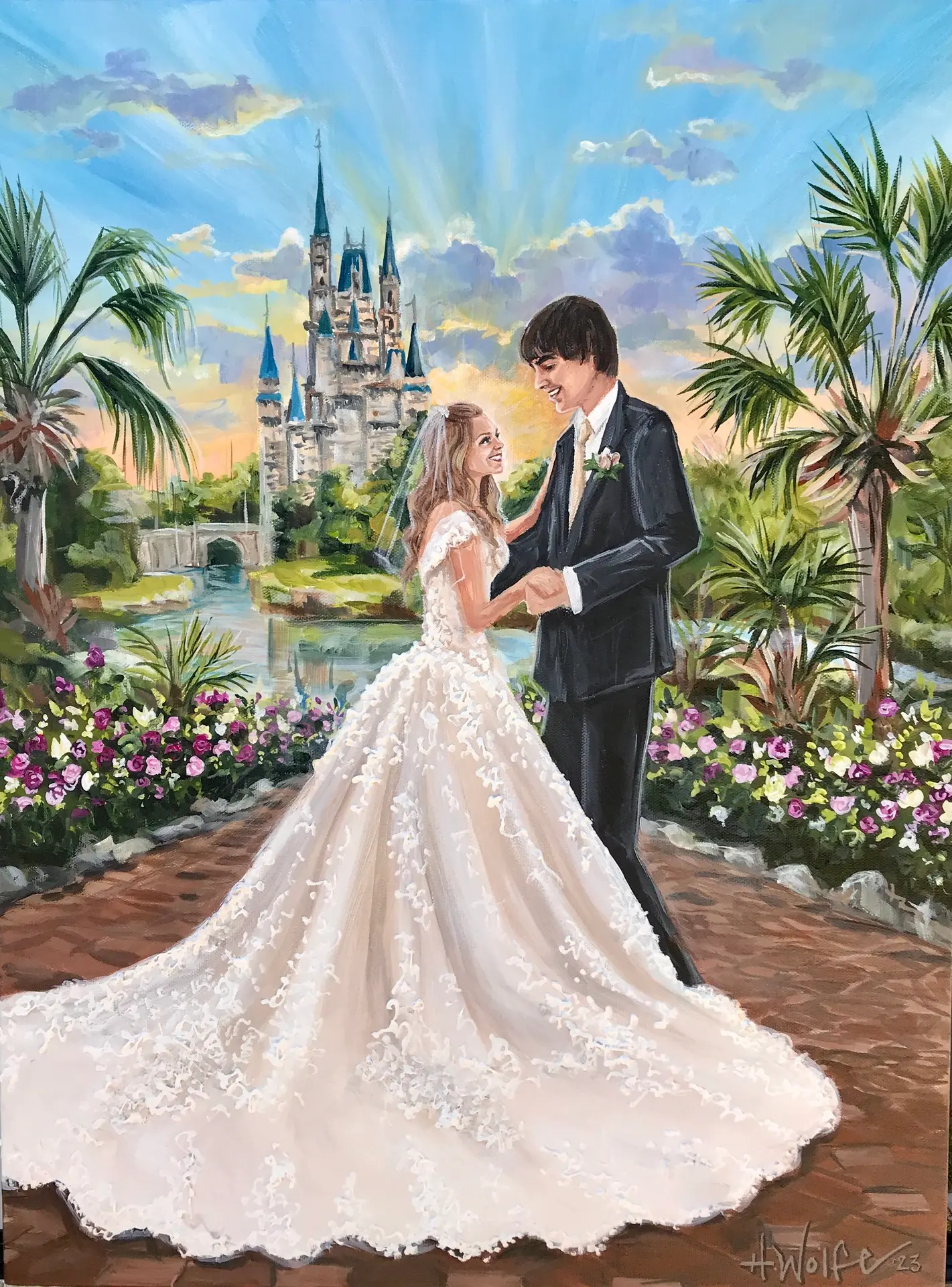 Painting at Walt Disney World®