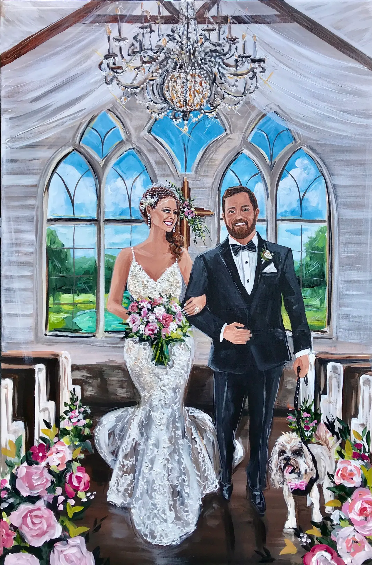 Painting + Live Performance at Howe Farms