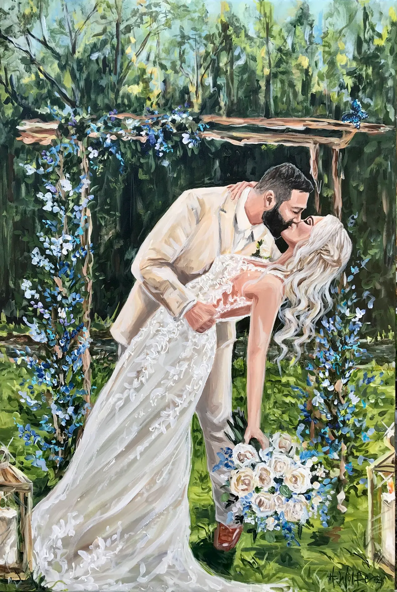 Painting + Live Performance at Smithview Pavilion