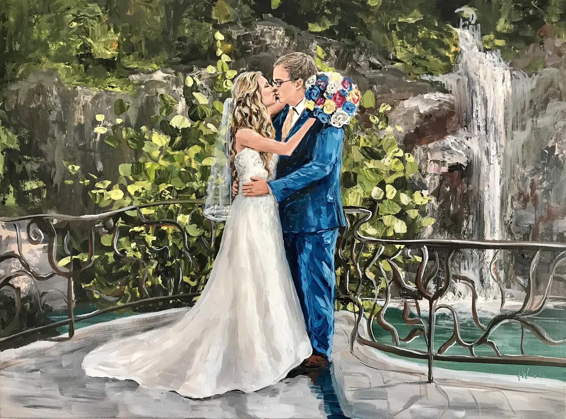 Painting at Waterstone
