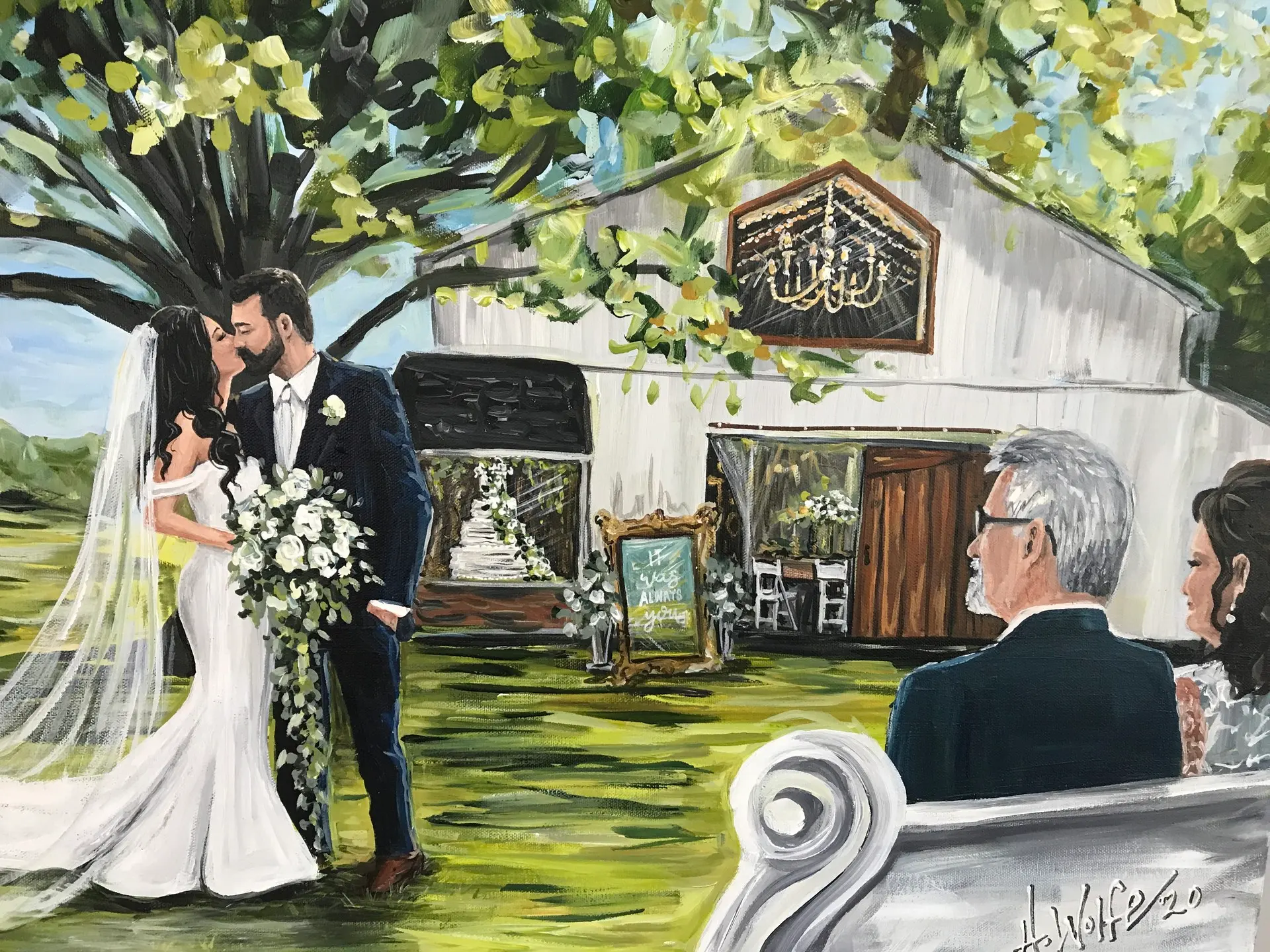 Painting + Live Performance at Maypop Fields