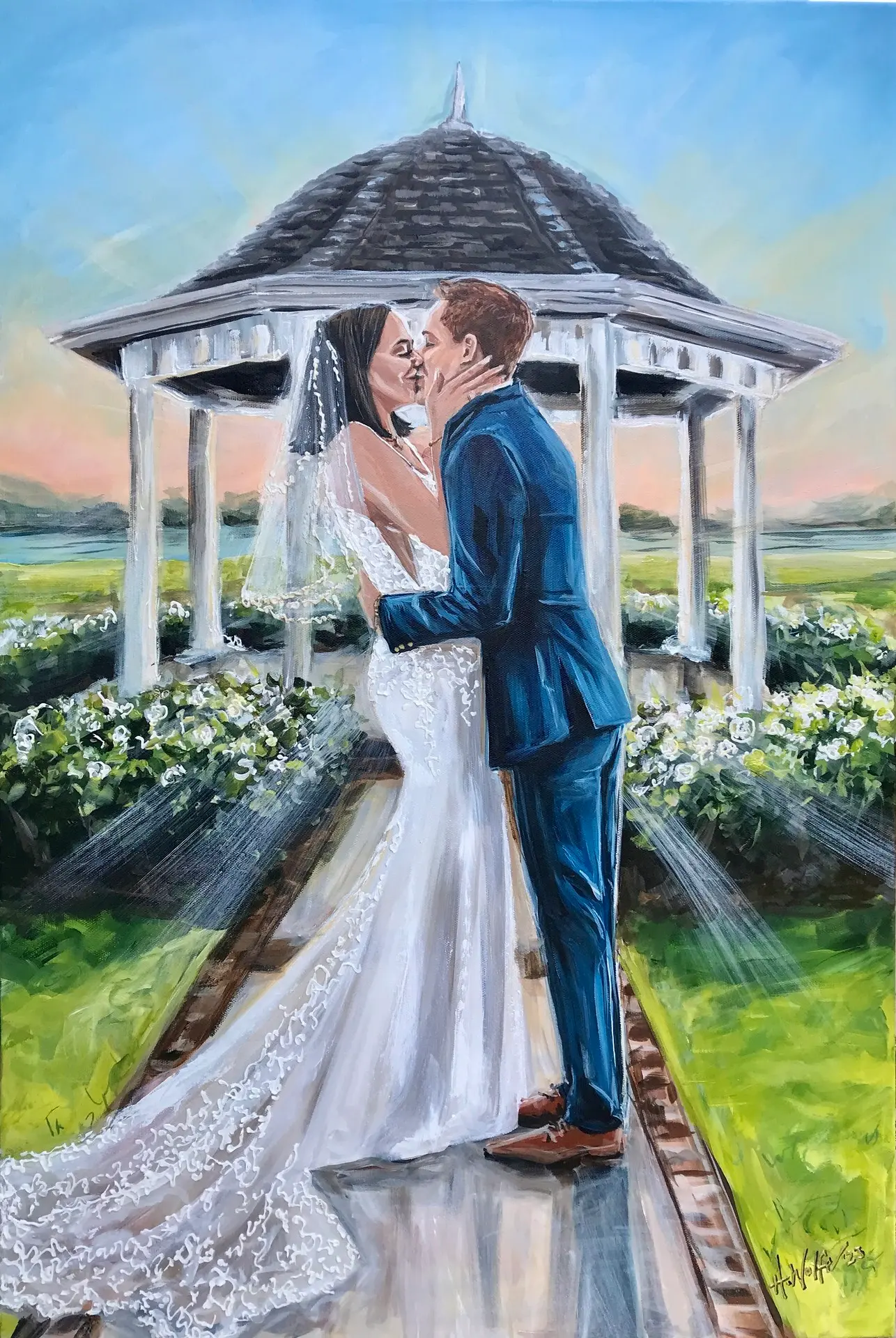 Painting + Live Performance at Two Rivers Country Club