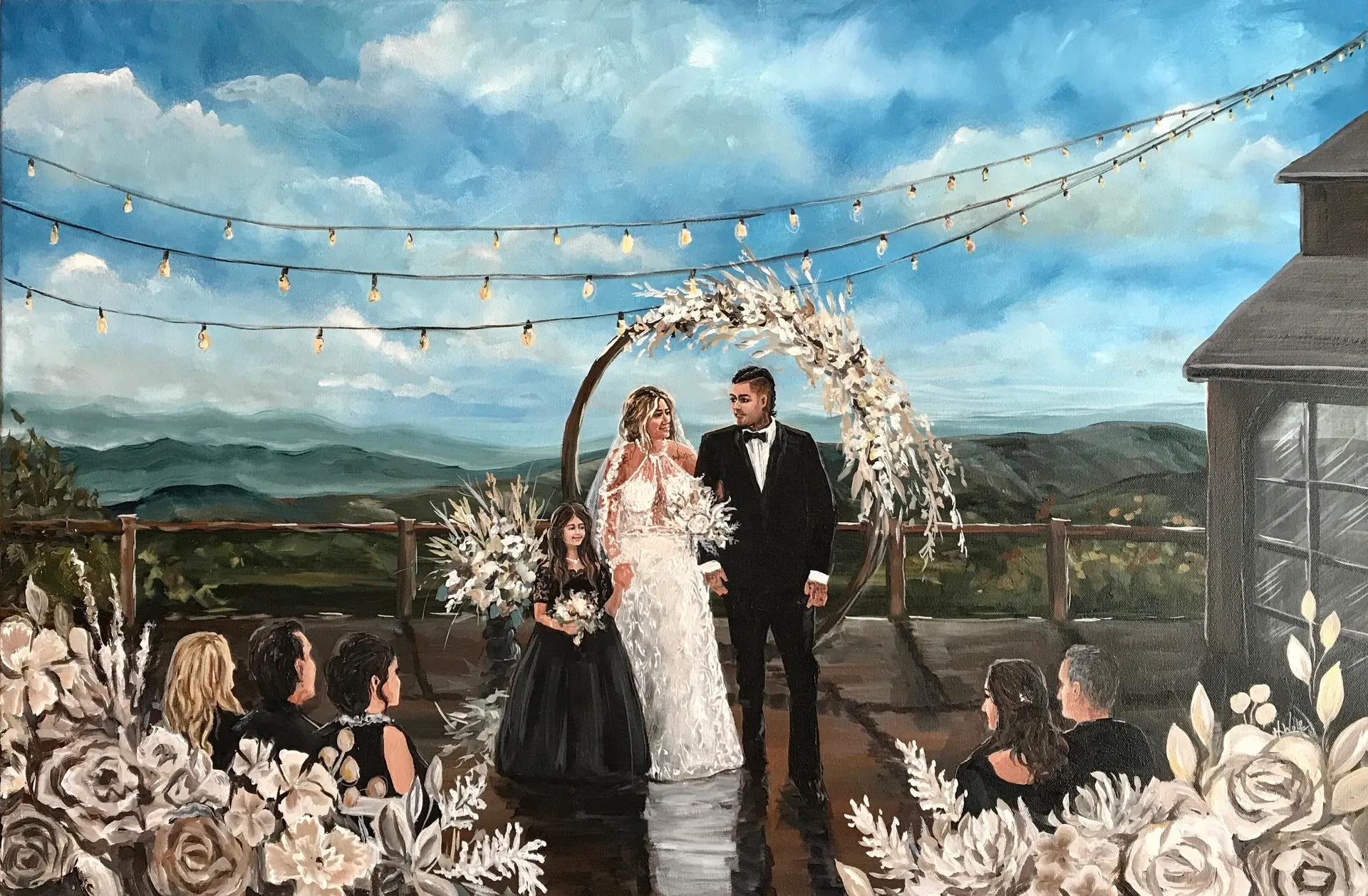 Painting + Live Performance at The Magnolia Venue