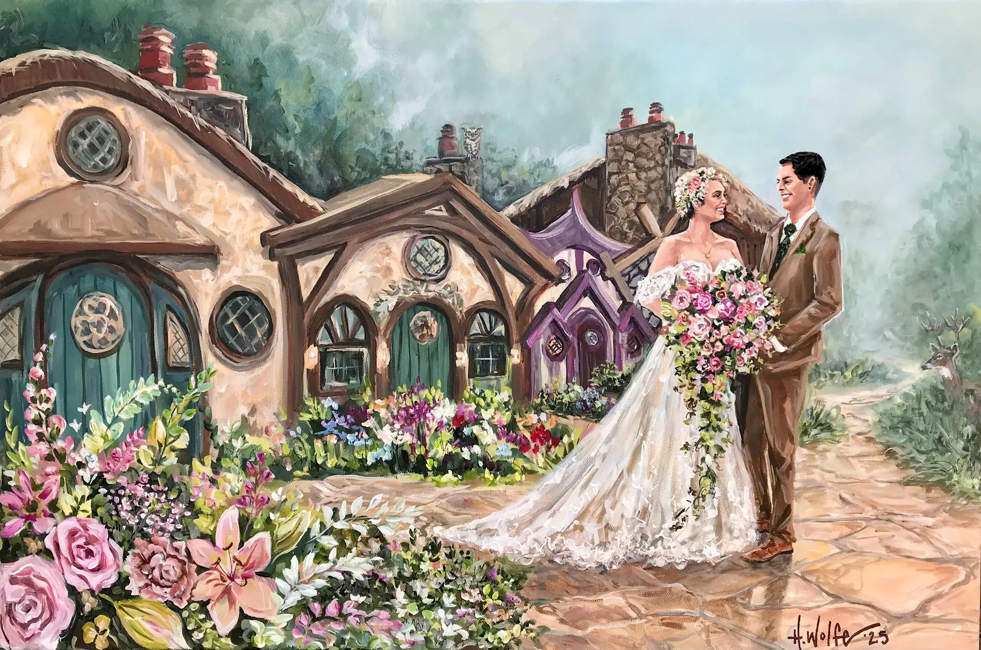 Painting + Live Performance at Ancient Lore Village