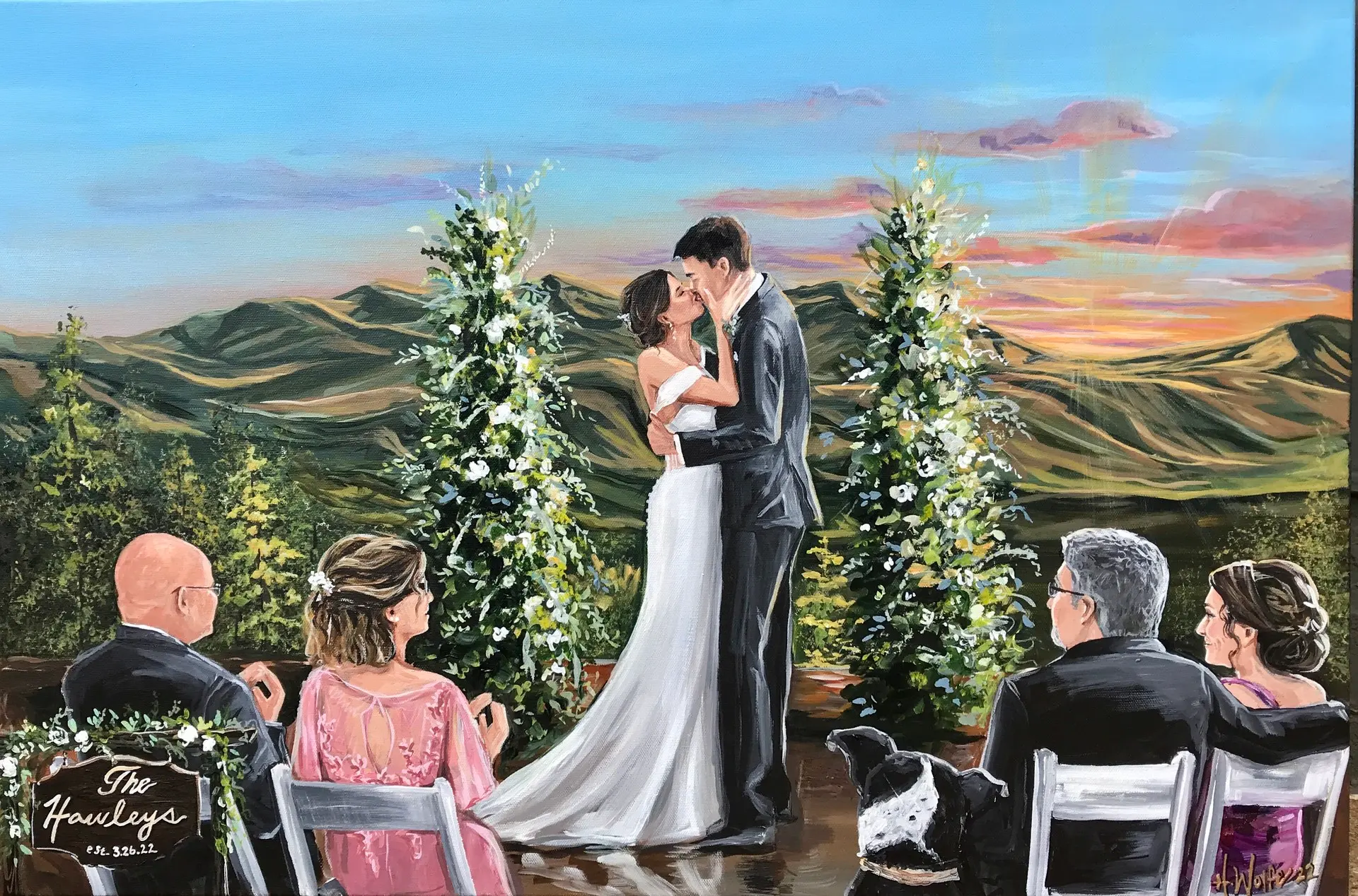 Painting + Live Performance at The Magnolia Venue