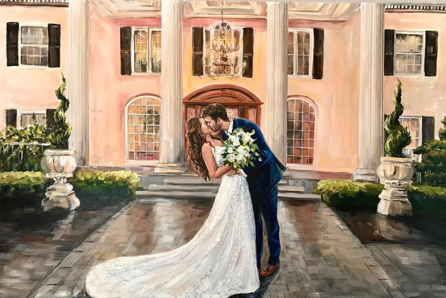 Painting at The Estate at Cherokee Dock
