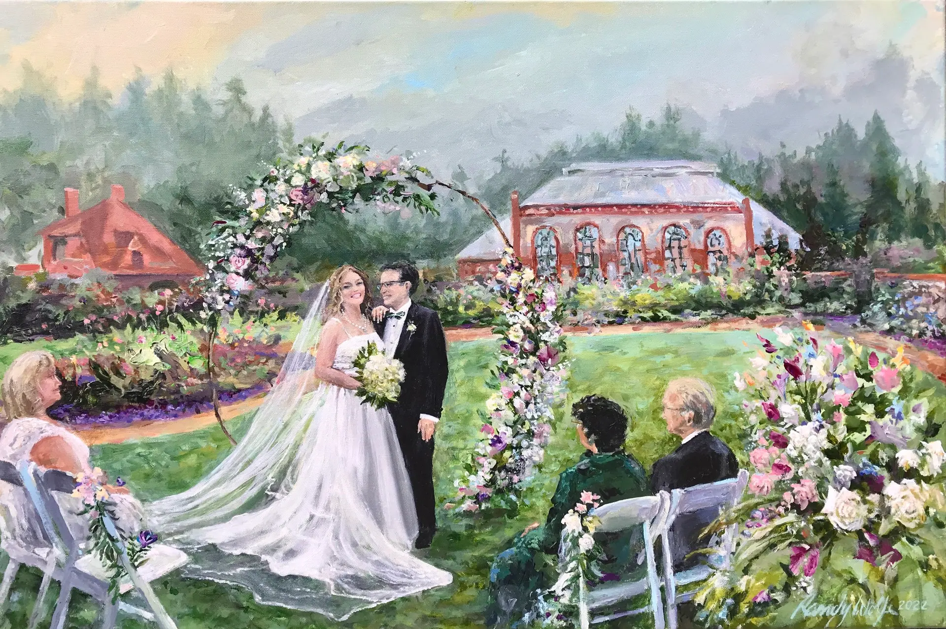 Painting + Live Performance at Biltmore