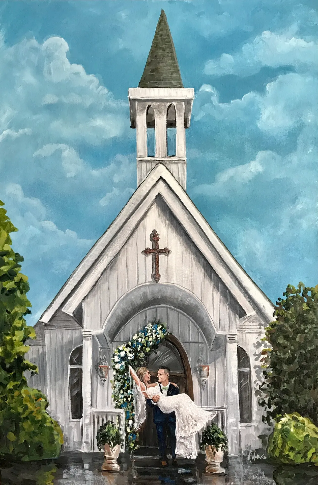 Painting + Live Performance at Whitestone Inn