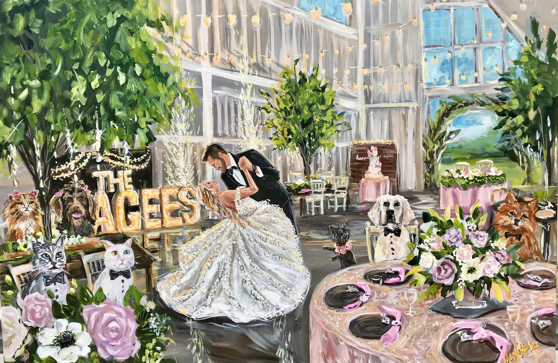 Painting + Live Performance at Ashford Acres Inn