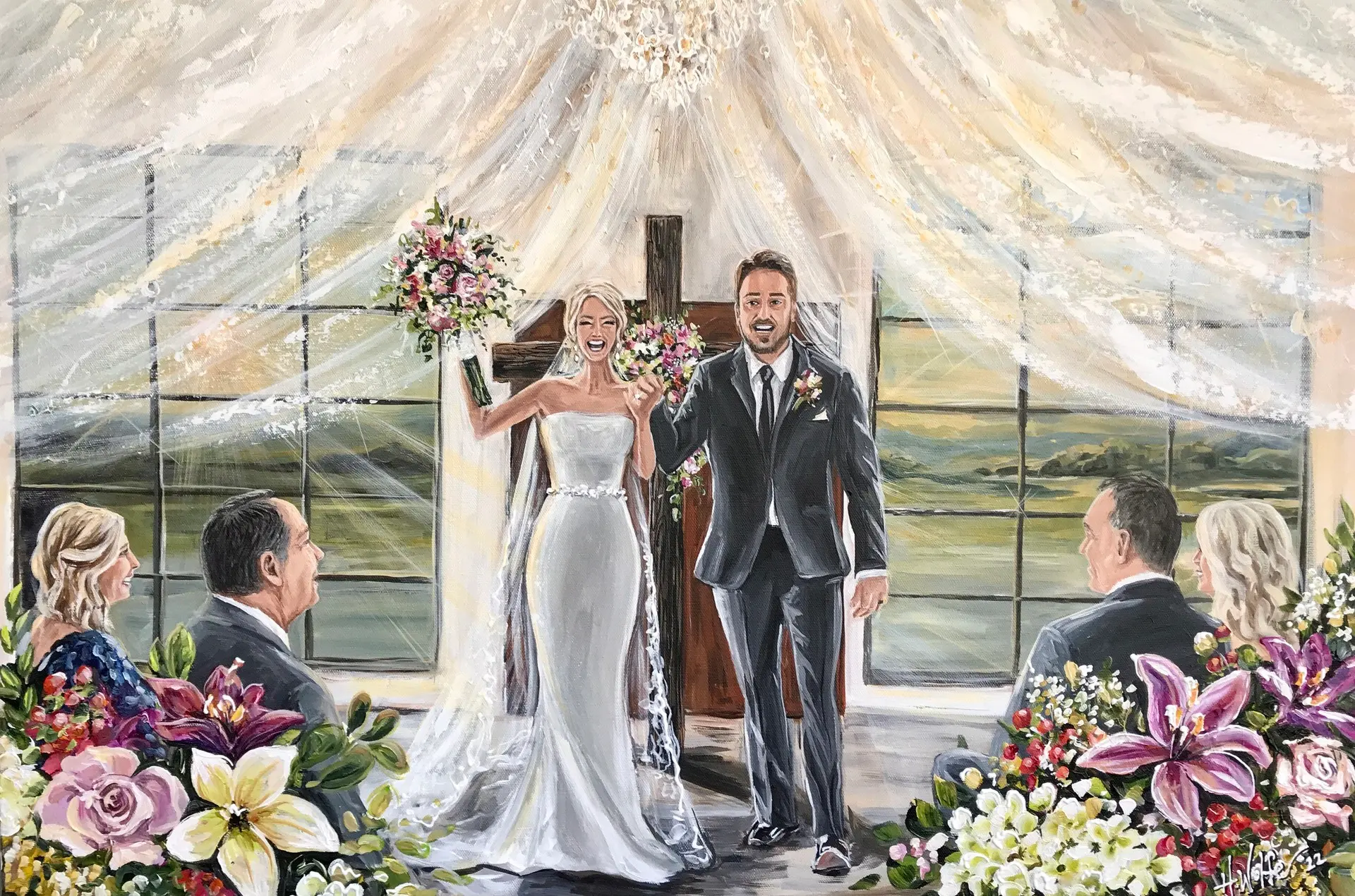 Painting + Live Performance at Howe Farms