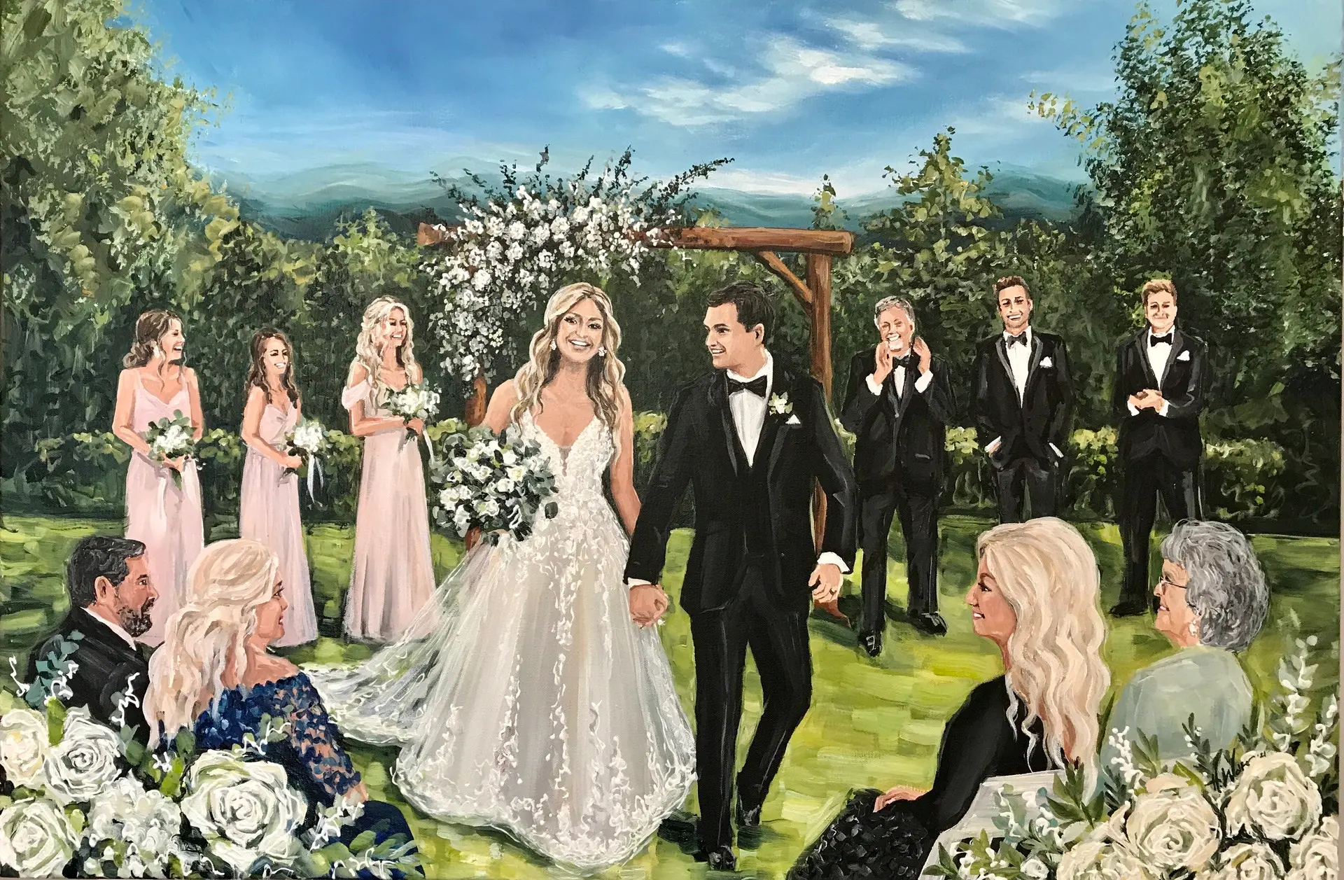 Painting + Live Performance at Walnut Hill Farm