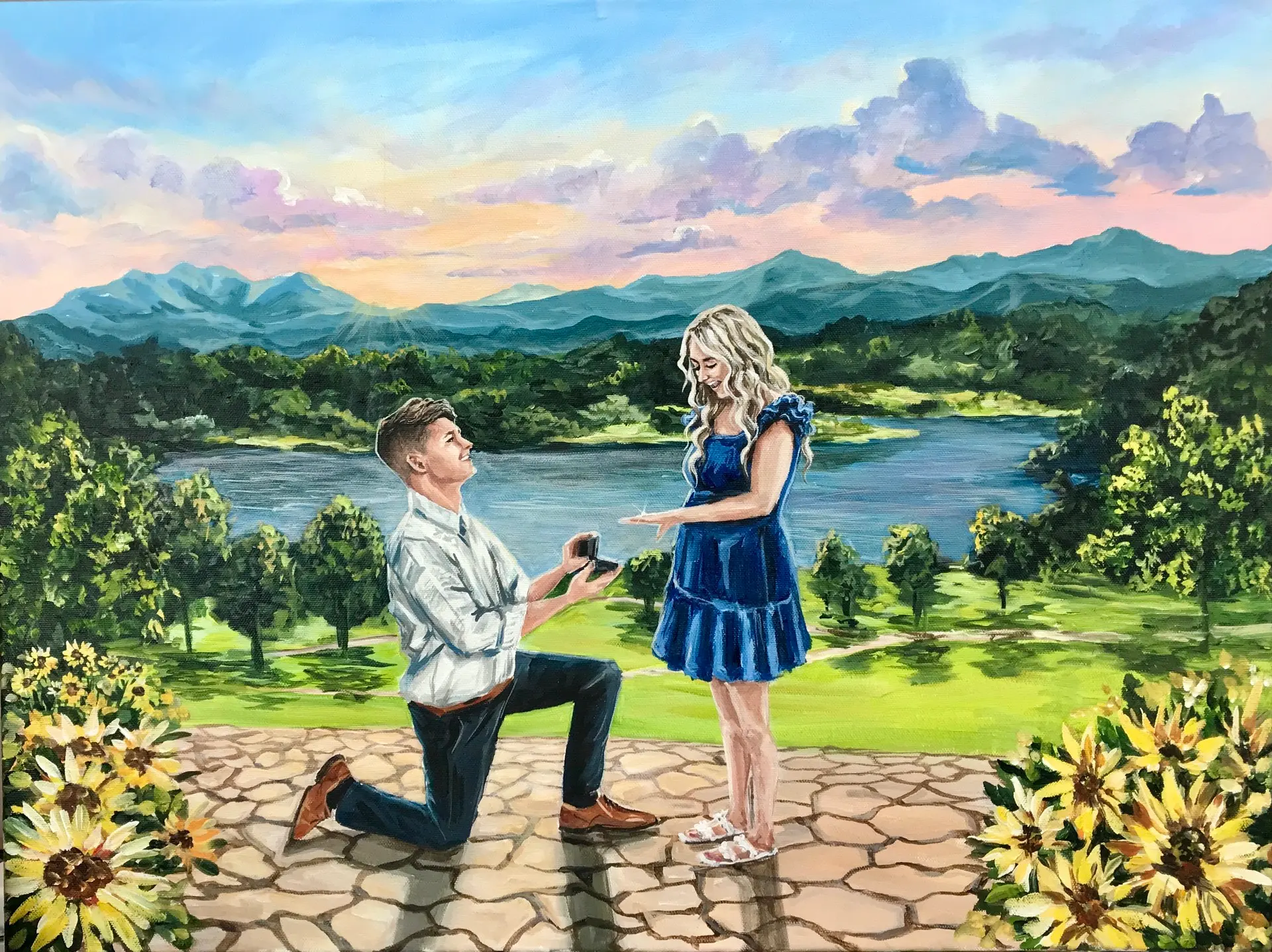 Painting + Live Performance at Lakeshore Park