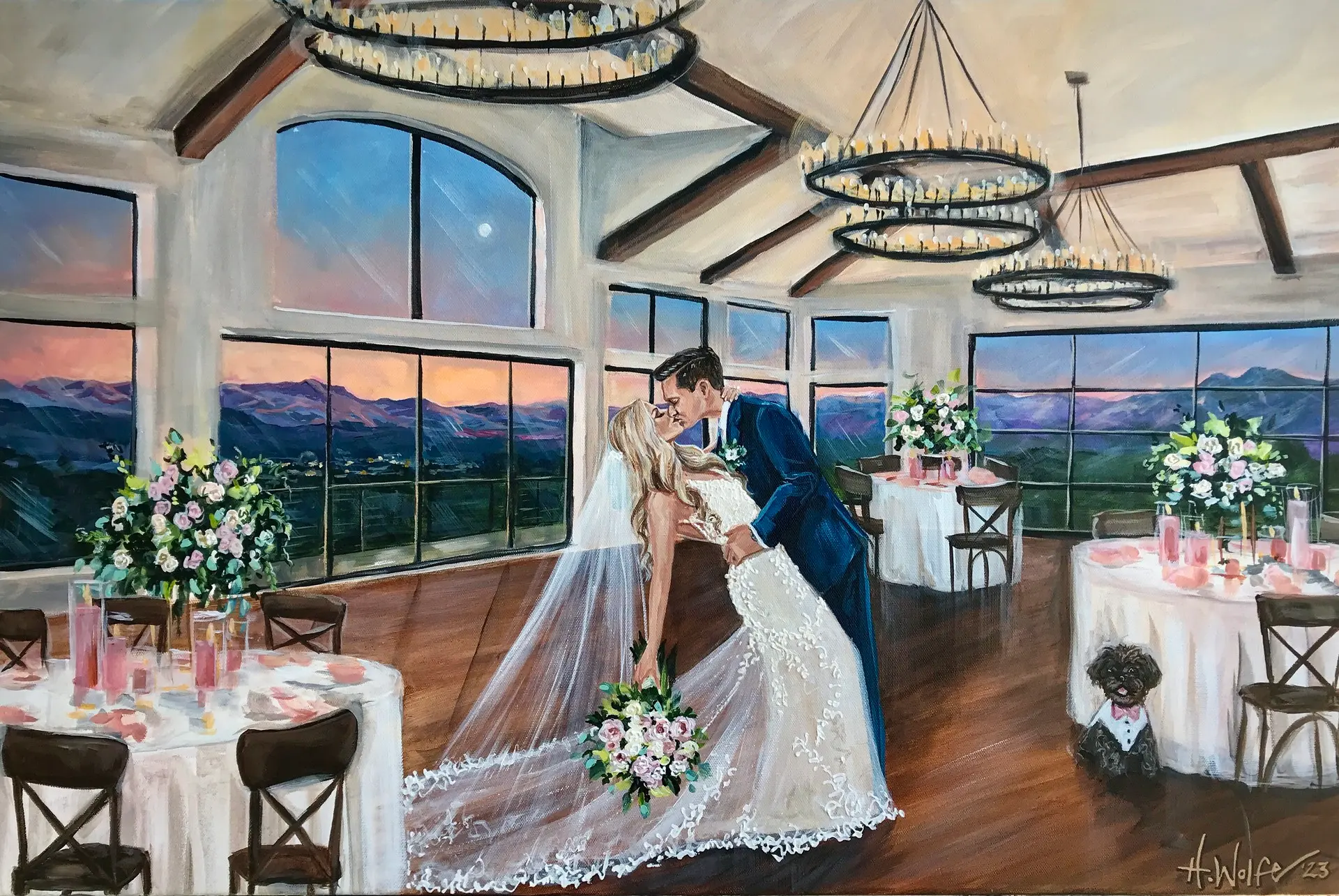 Painting + Live Performance at The Trillium Venue