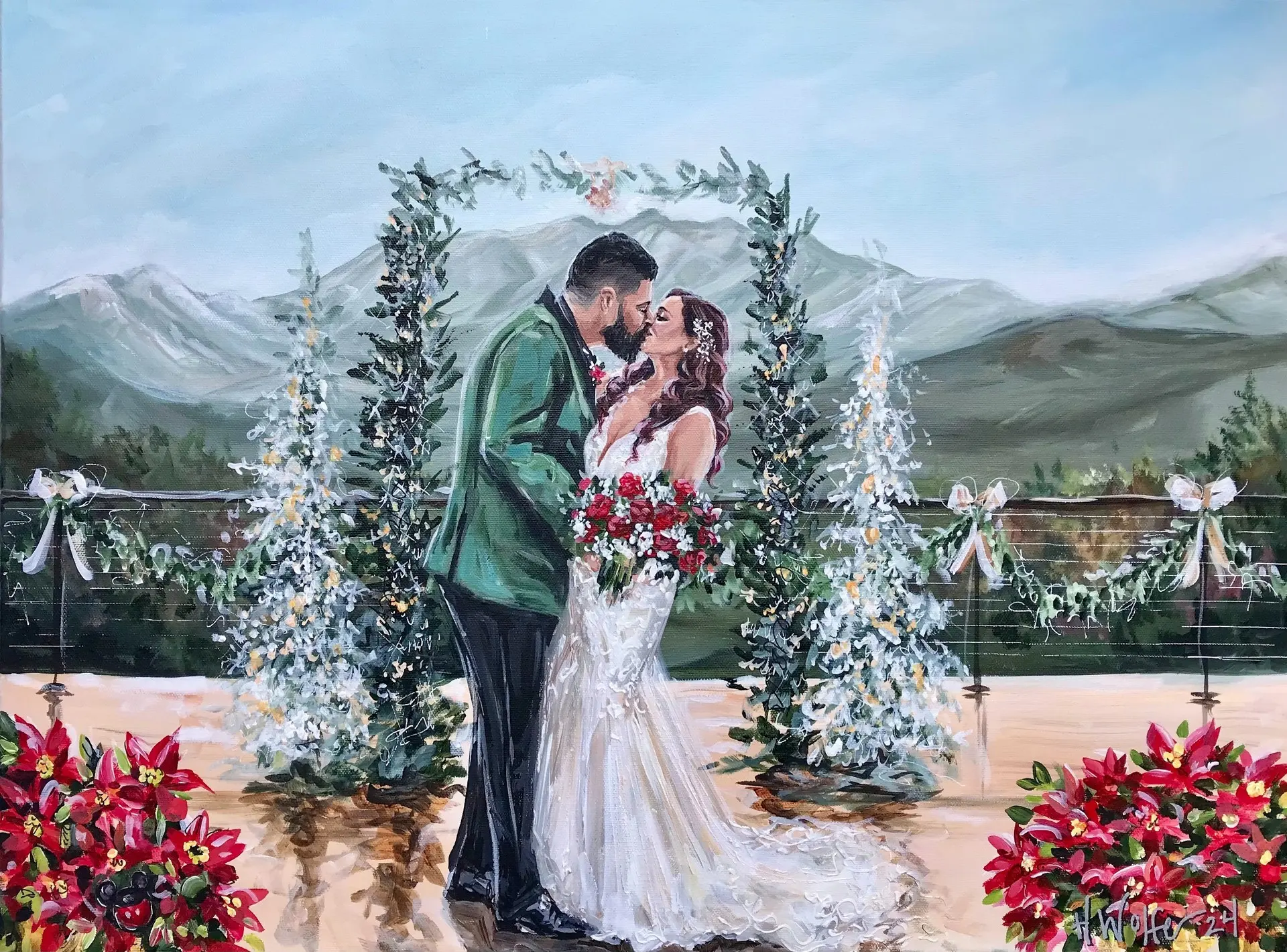 Painting + Live Performance at The Magnolia Venue