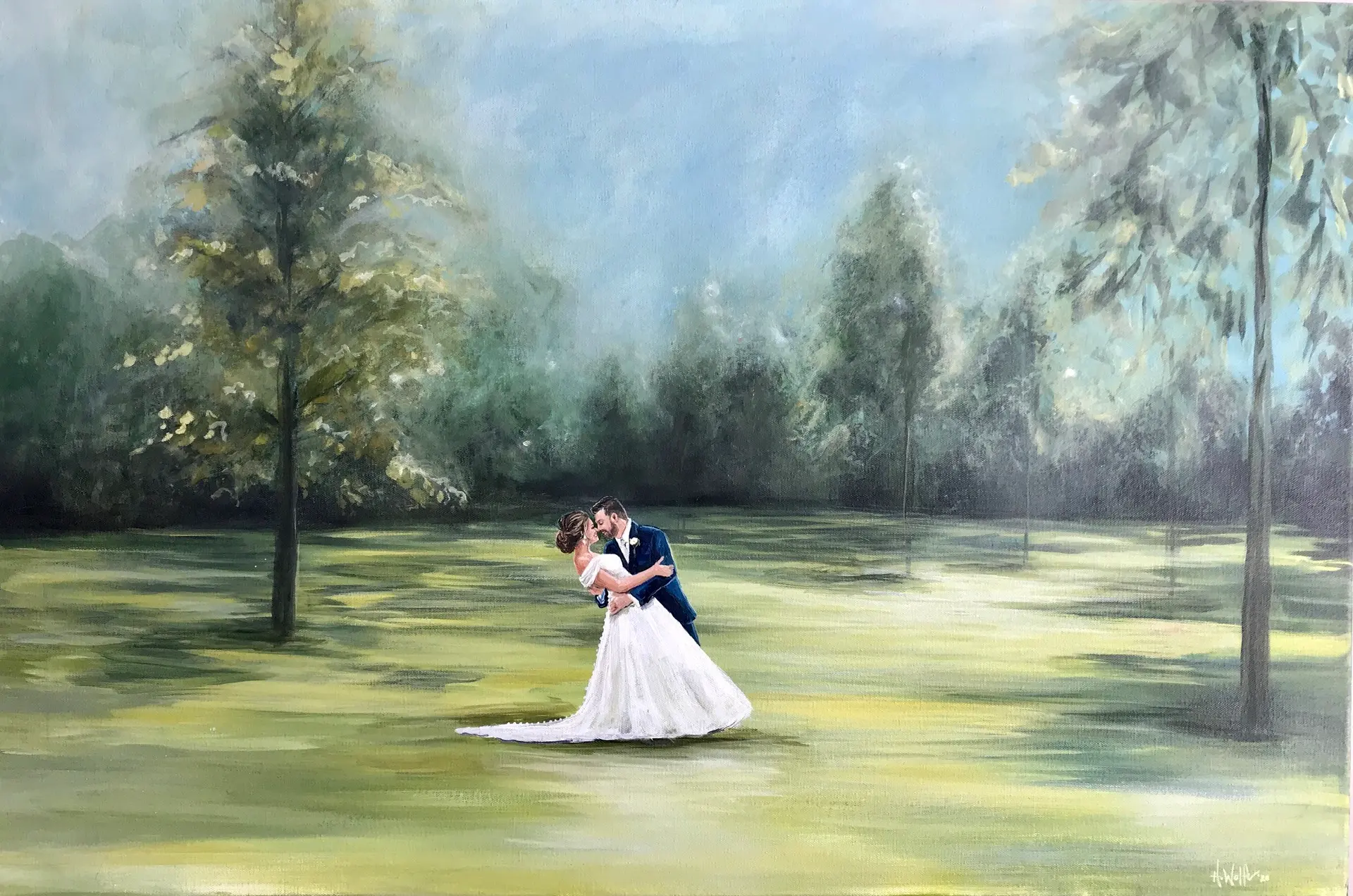 Painting + Live Performance at Cedarwood