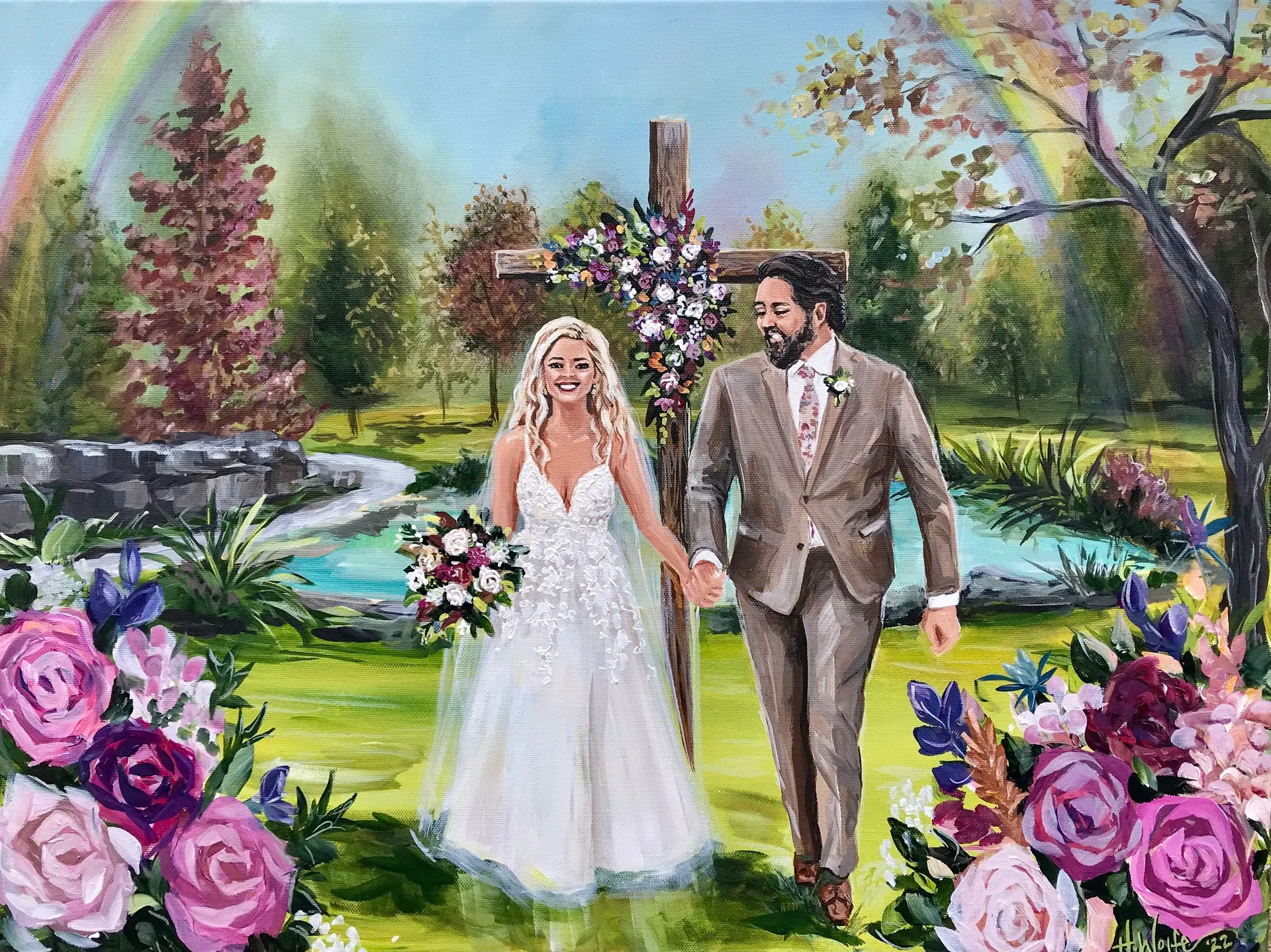 Painting + Live Performance at Marblegate Farm