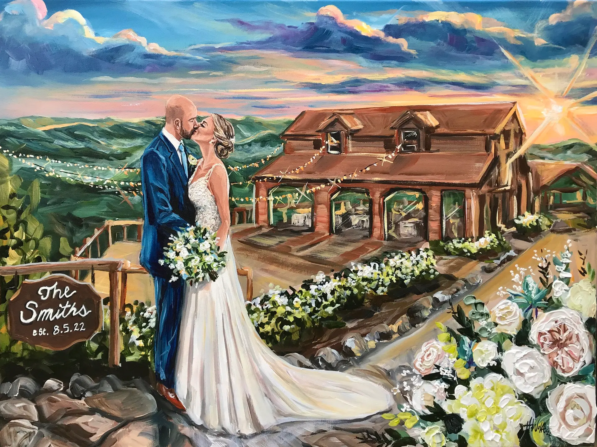 Painting + Live Performance at The Magnolia Venue