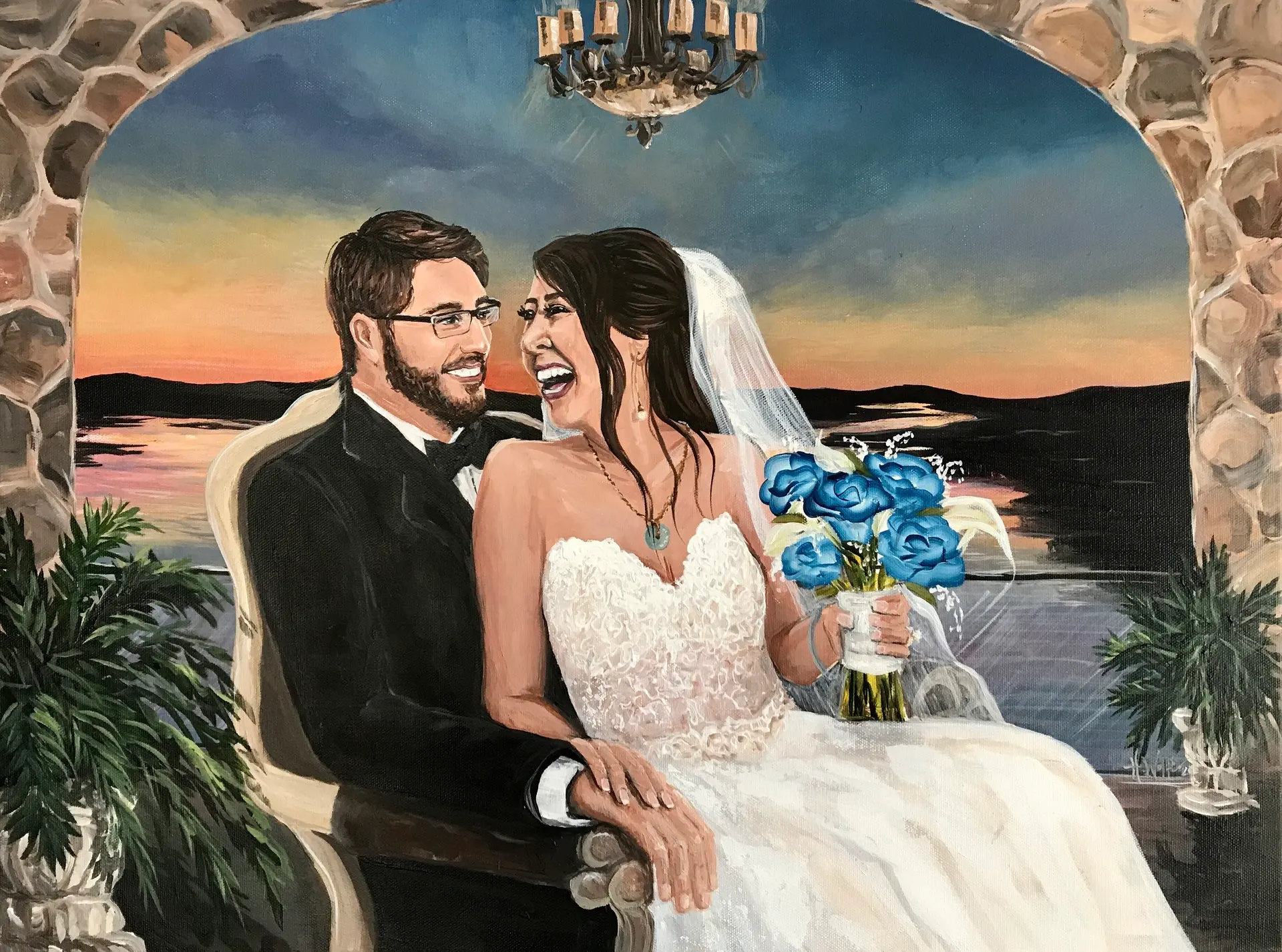 Painting at The Oasis