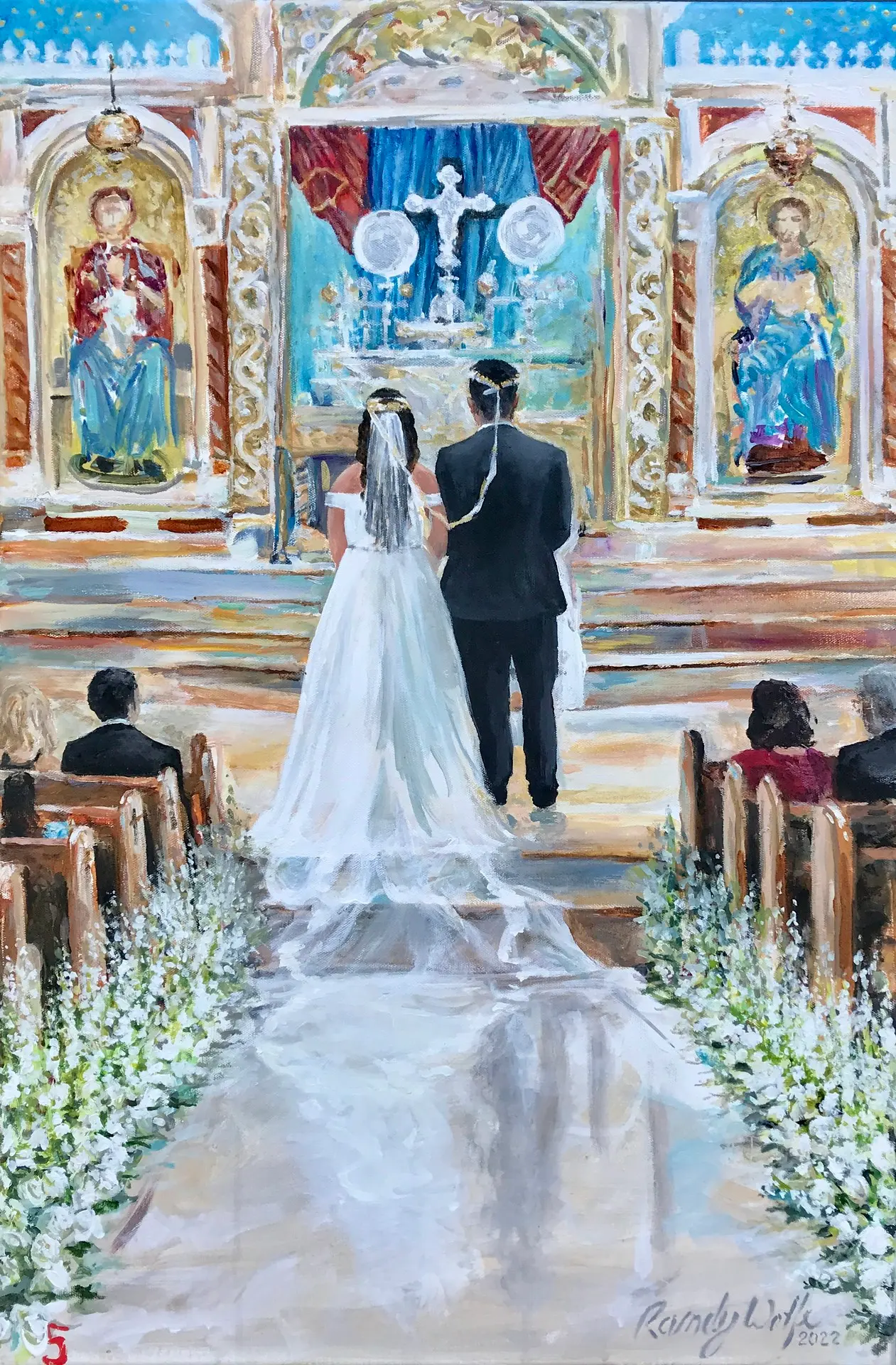 Painting + Live Performance at Saint George Greek Orthodox Church