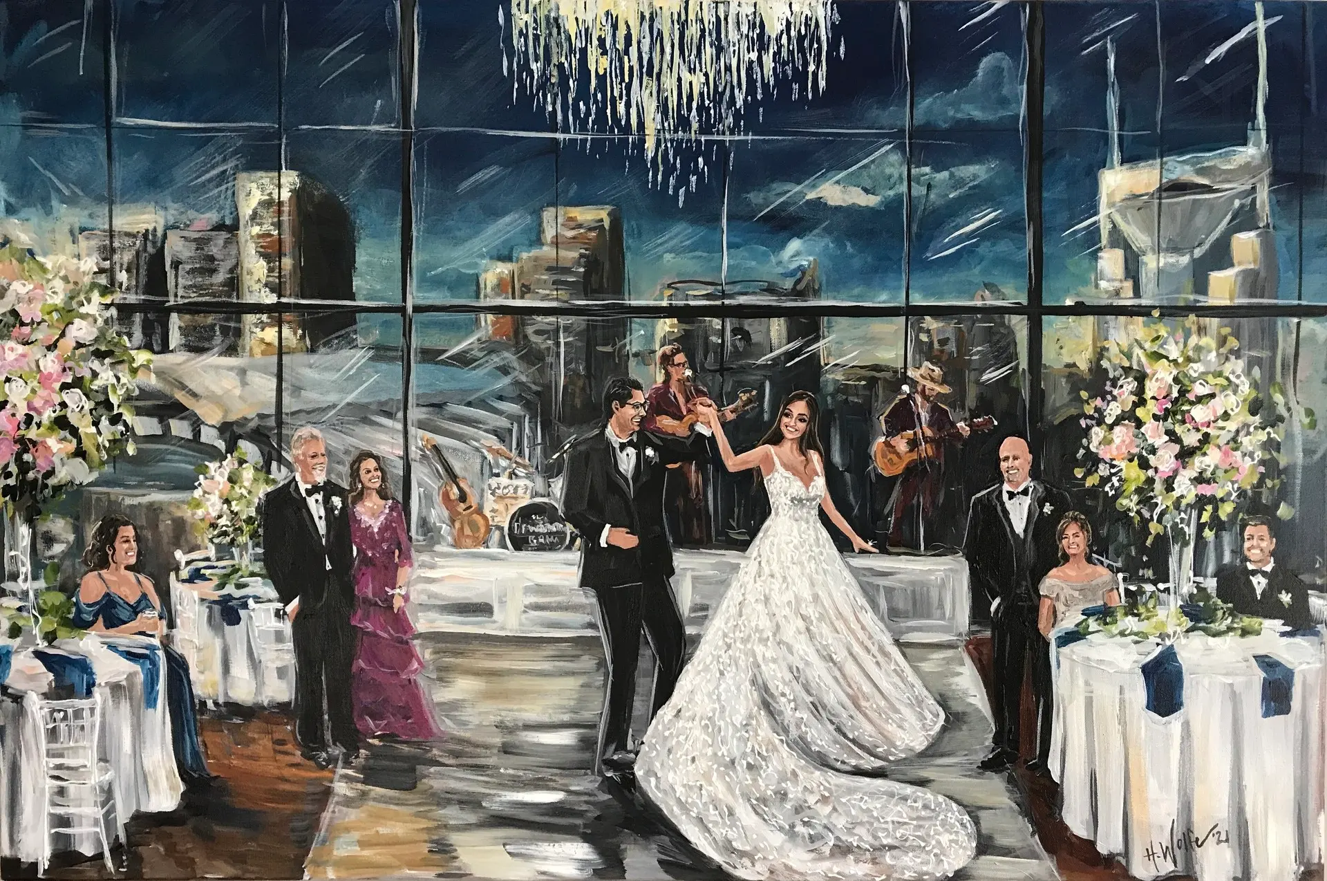 Painting + Live Performance at Country Music Hall of Fame