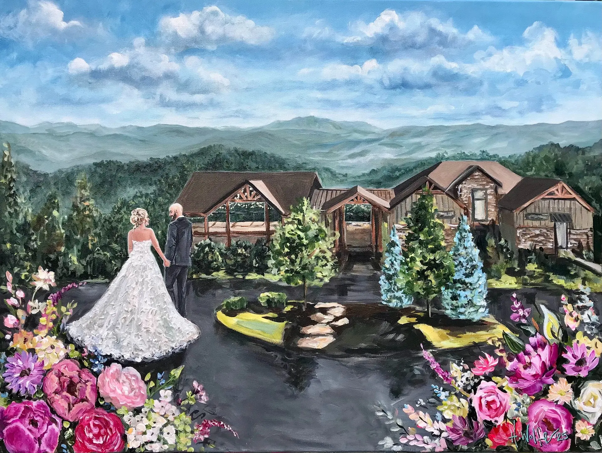 Painting + Live Performance at The Trillium Venue