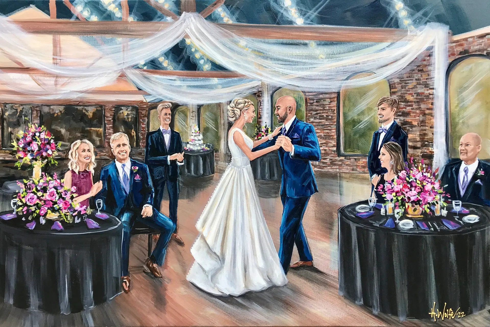 Painting + Live Performance at Foundry On The Fair