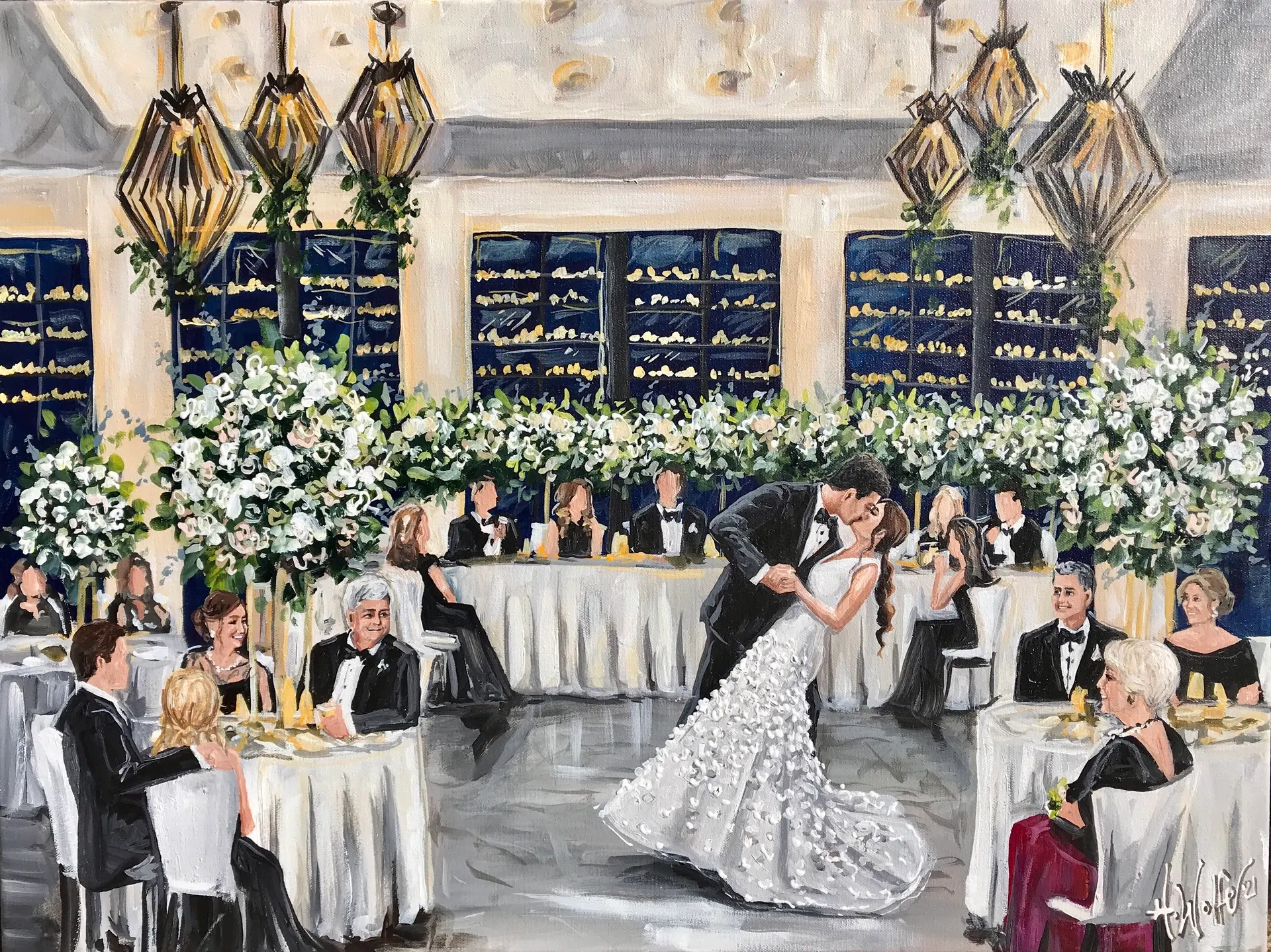 Painting + Live Performance at Hotel Avalon