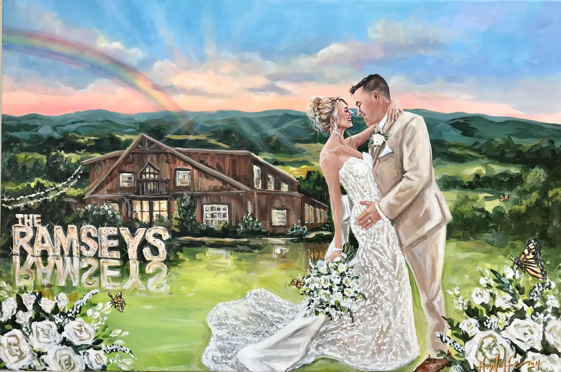 Painting + Live Performance at The Homeplace