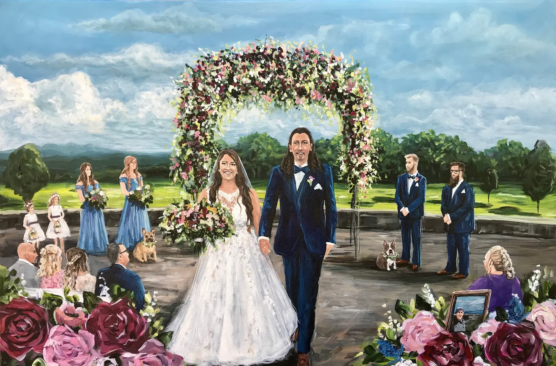 Painting + Live Performance at Holston Hills Country Club