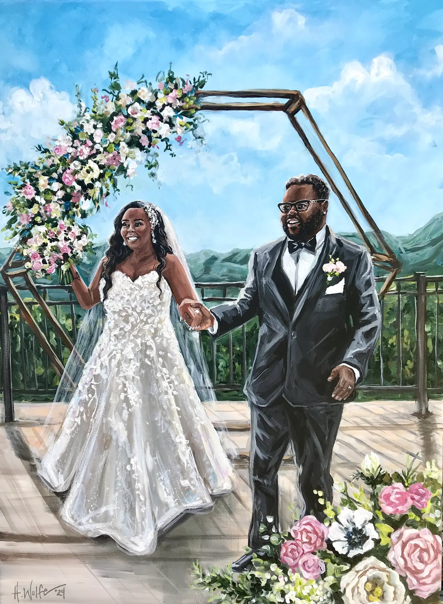 Painting + Live Performance at Greenbriar Estate