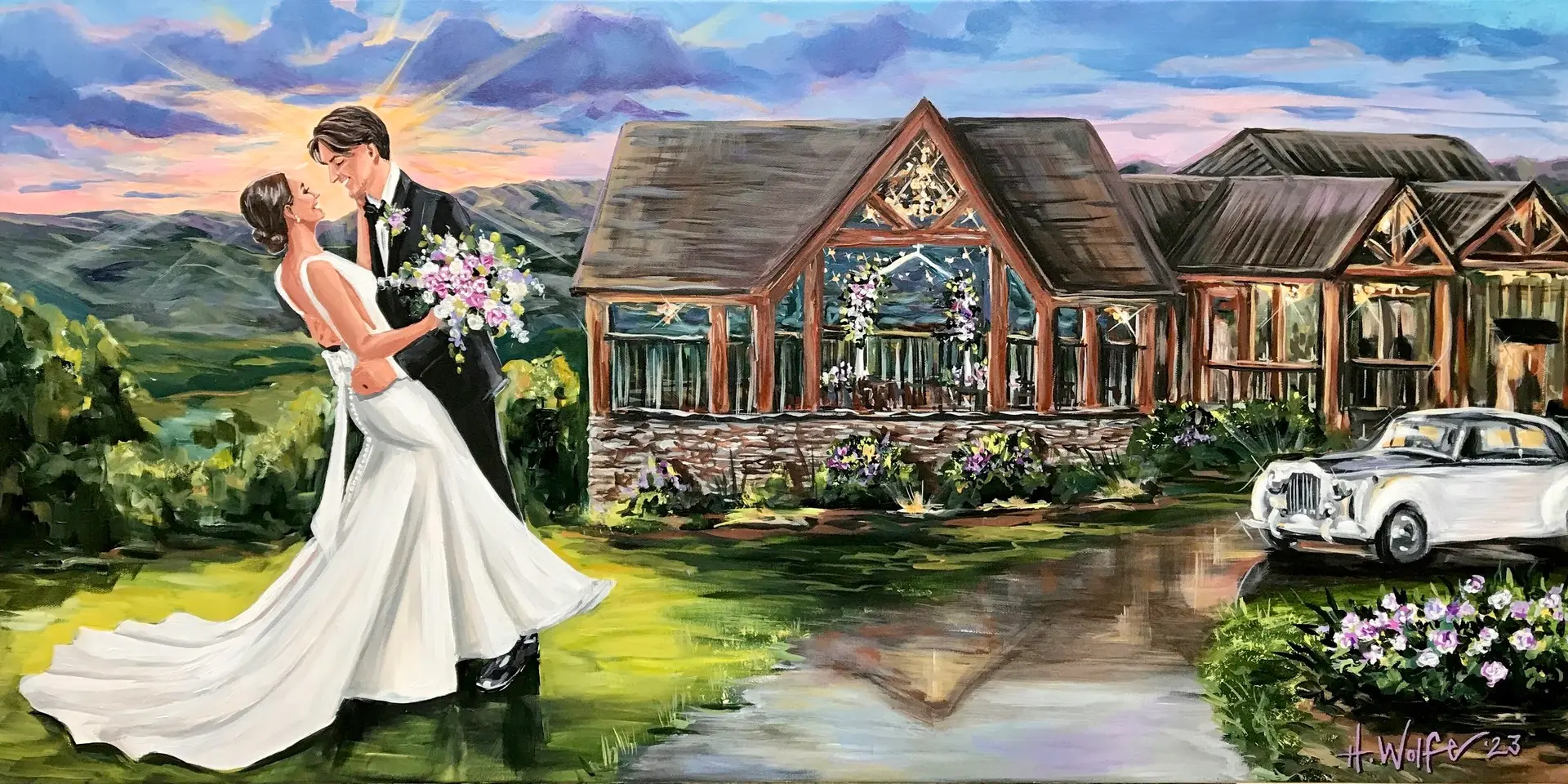 Painting + Live Performance at The Trillium Venue