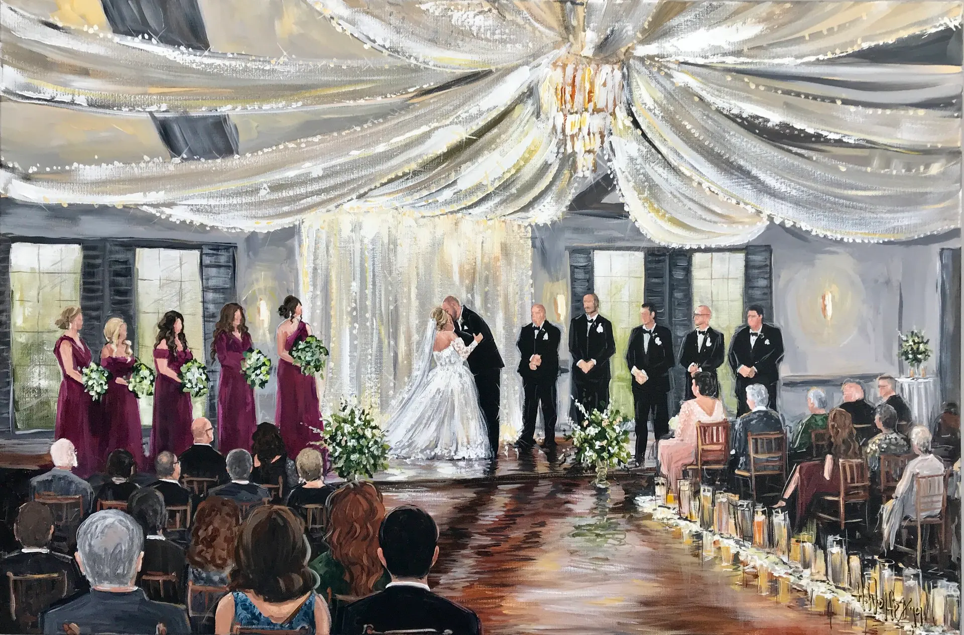 Painting + Live Performance at Noah’s Event Venue