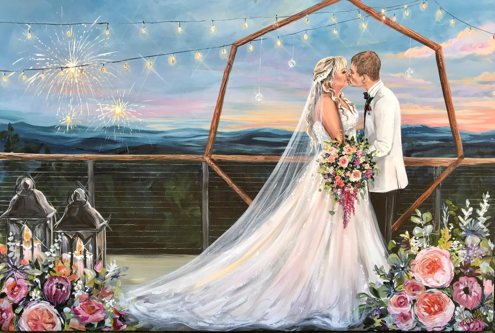 Painting at The Trillium Venue
