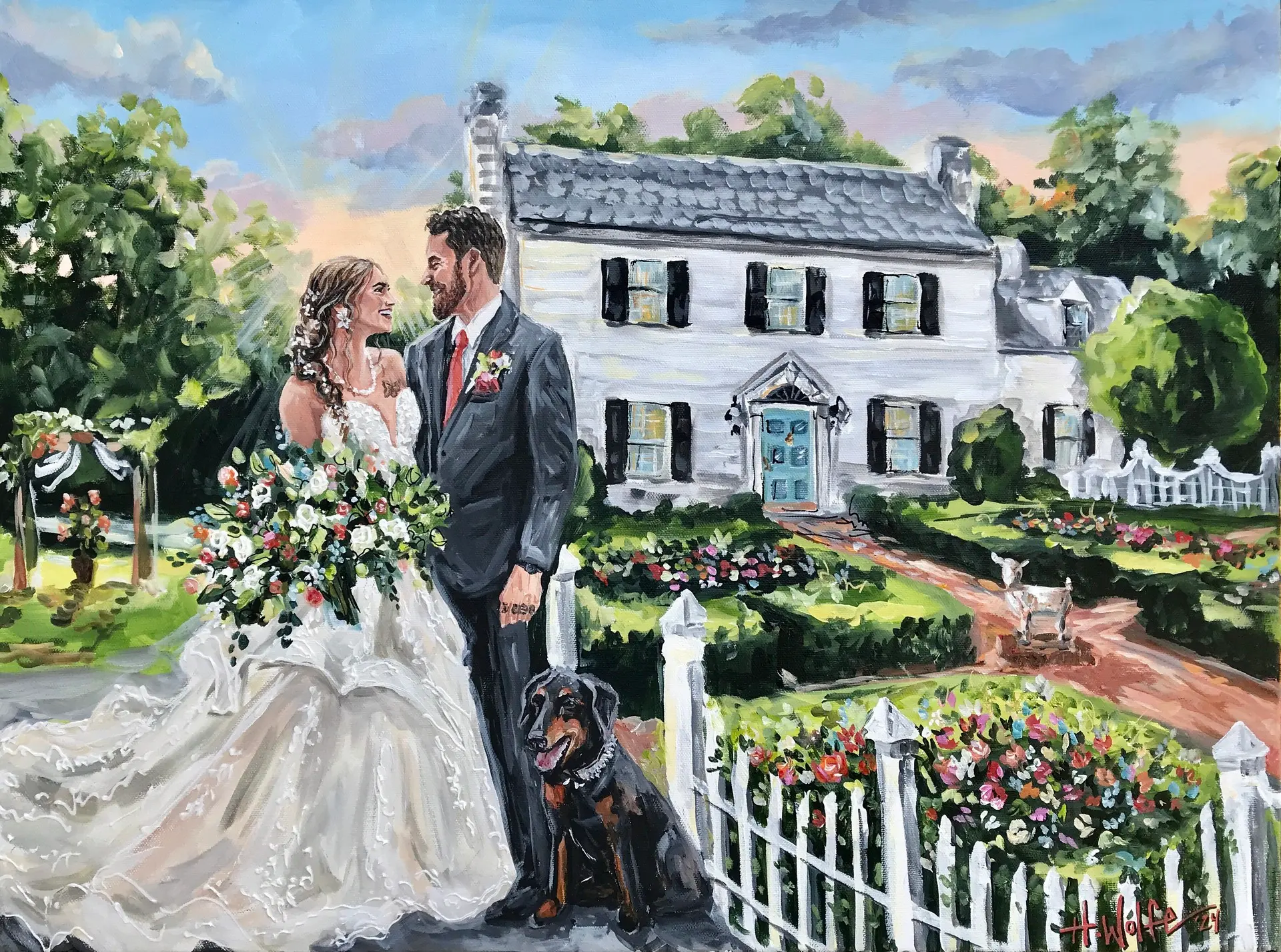 Painting + Live Performance at Robertson Homestead