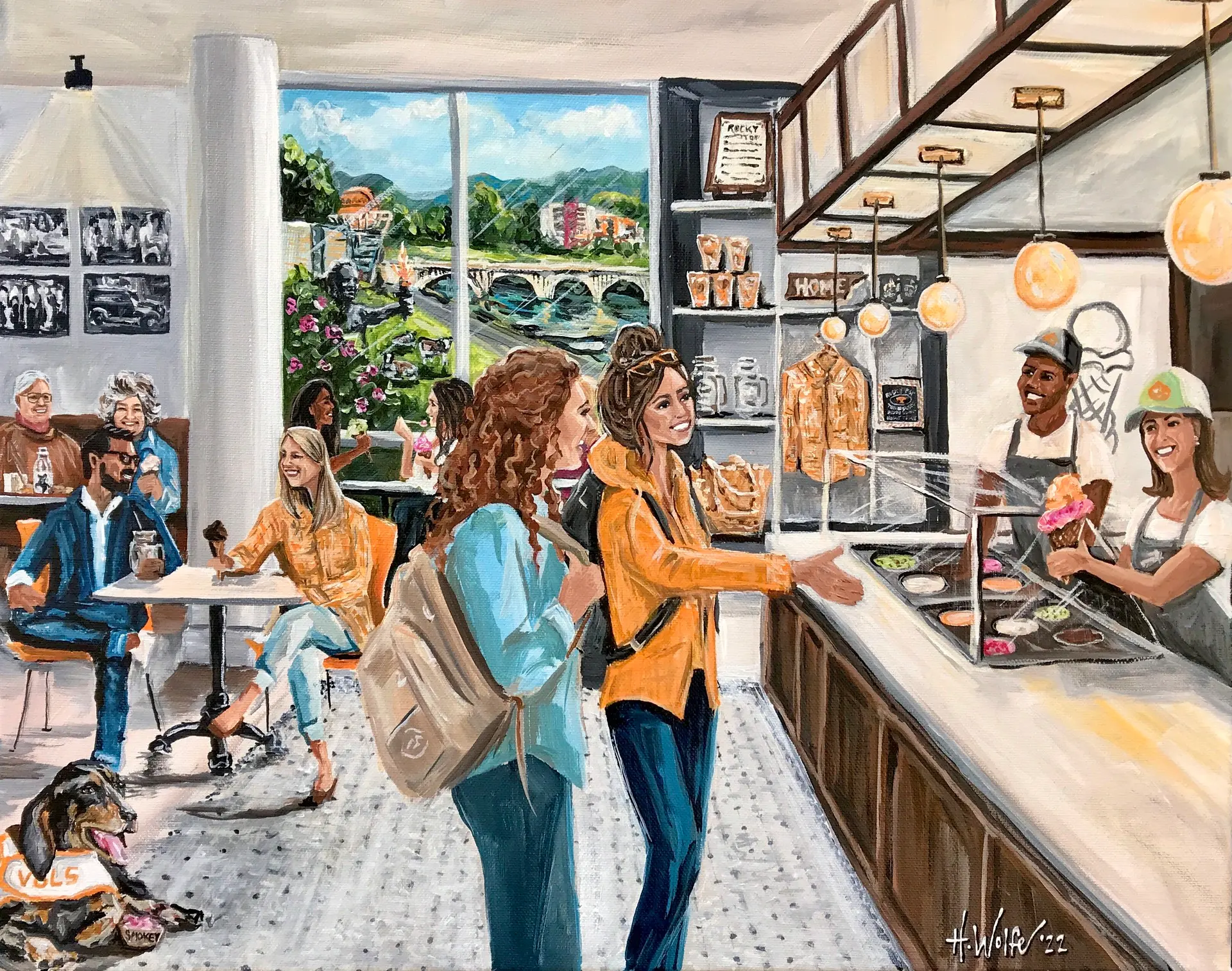 Painting at University of Tennessee