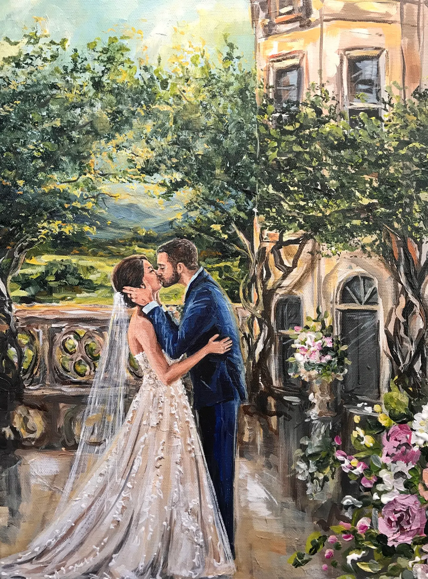 Painting at Biltmore