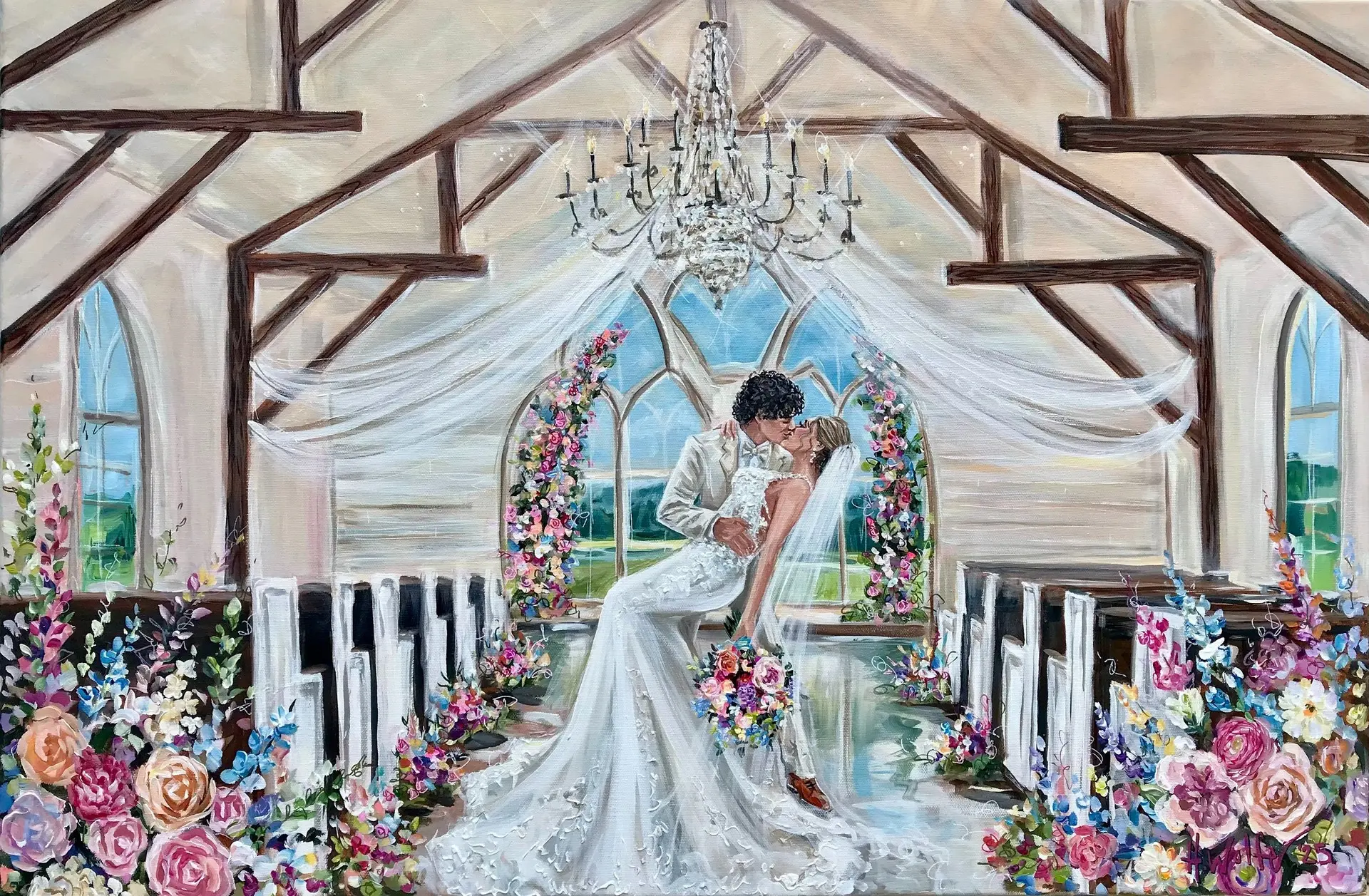Painting + Live Performance at Howe Farms