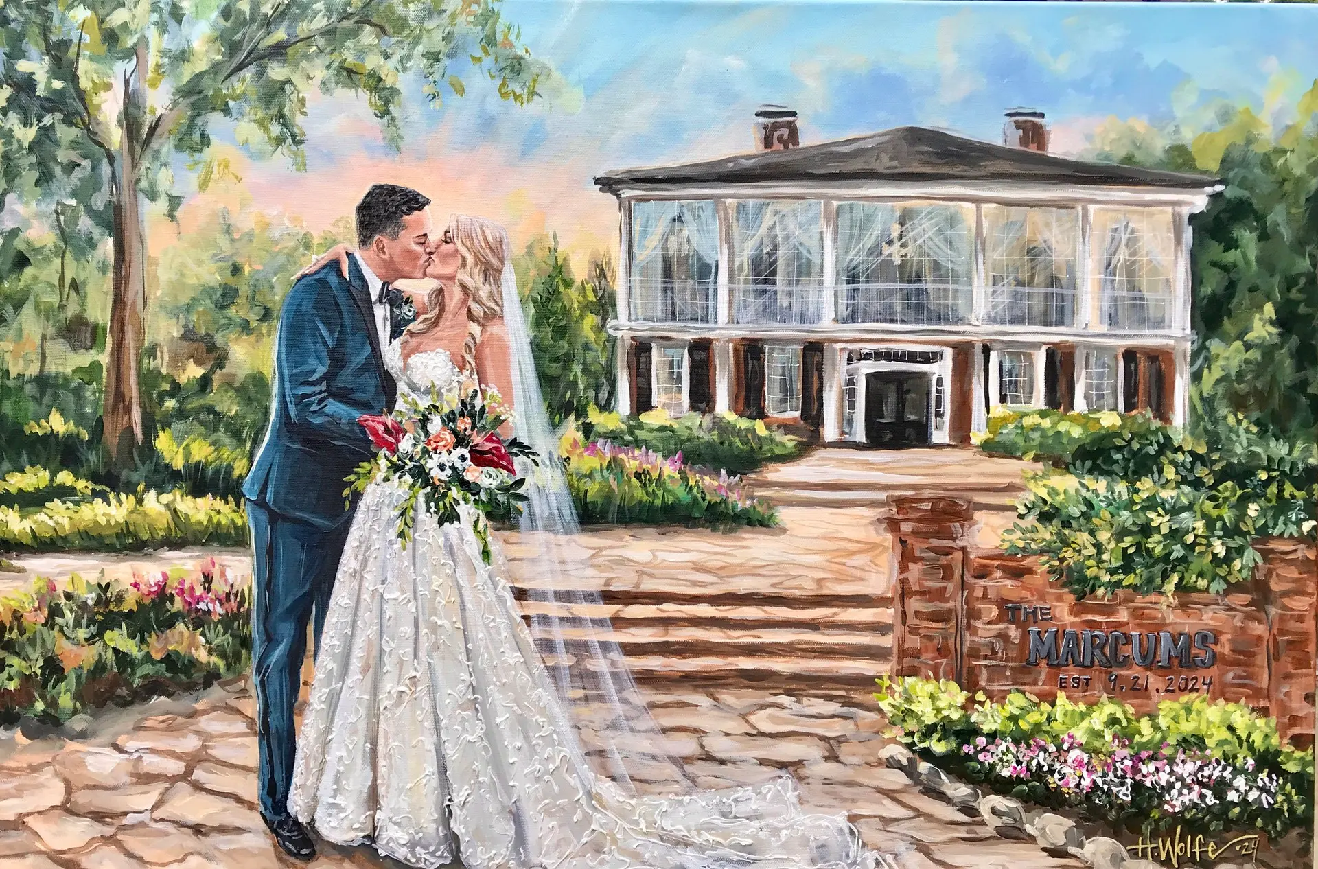 Painting + Live Performance at The Estate Atlanta
