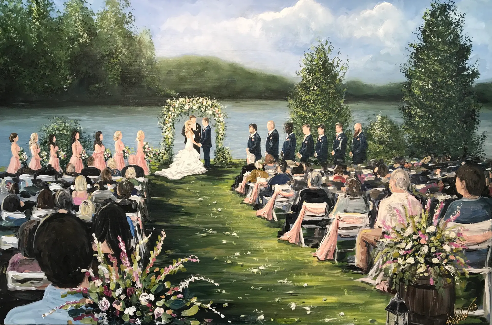 Painting + Live Performance