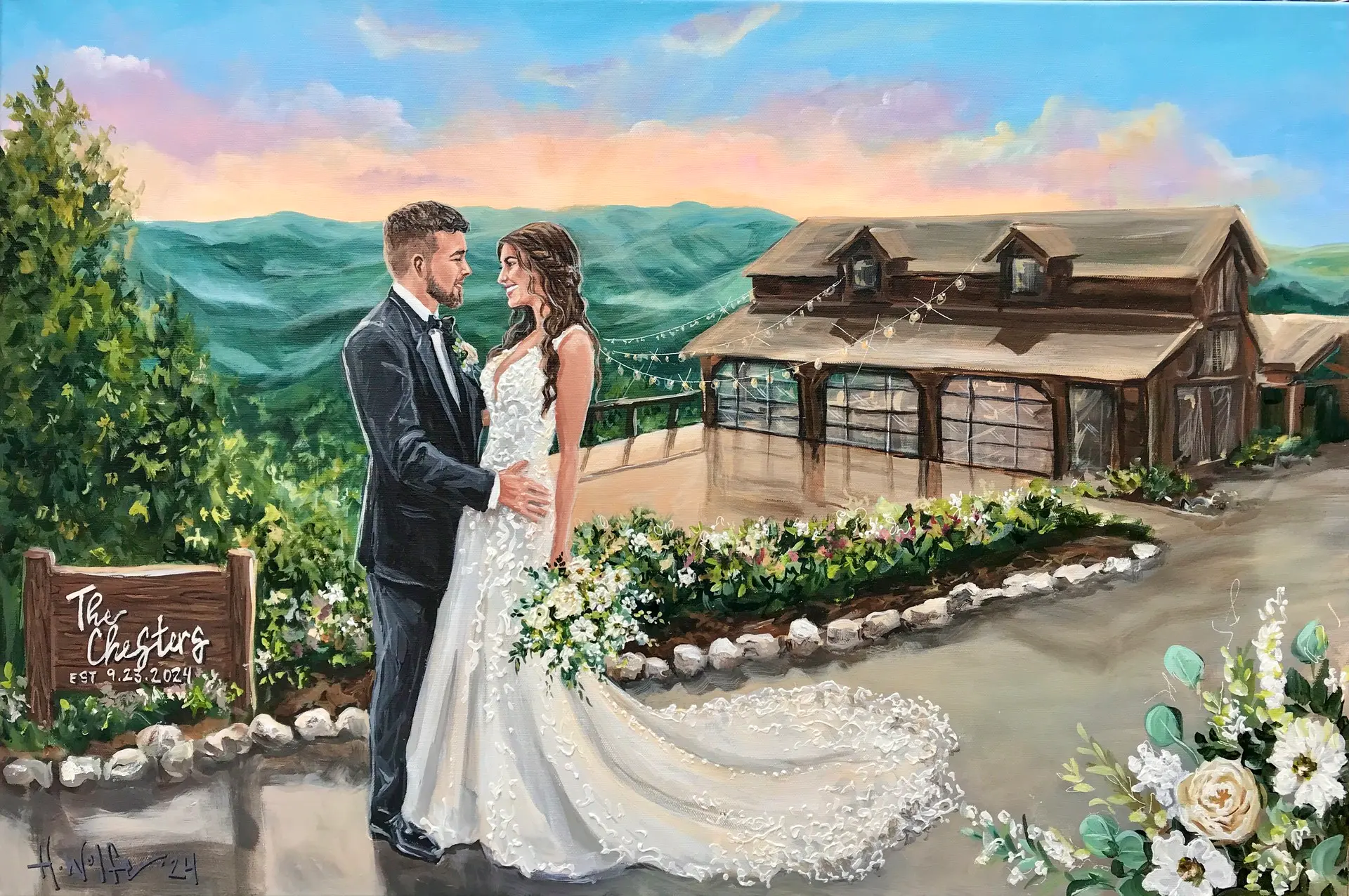 Painting + Live Performance at The Magnolia Venue