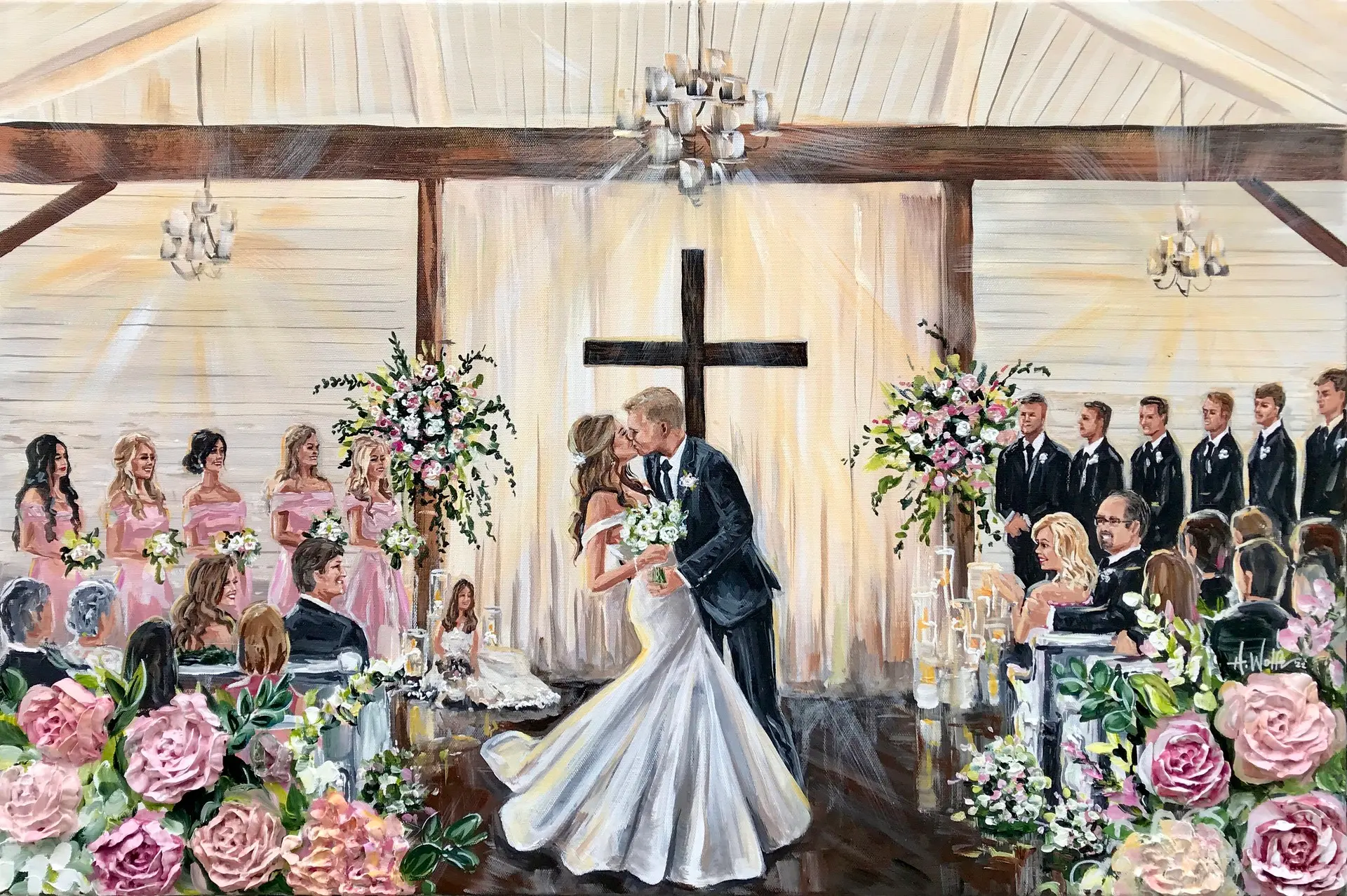 Painting + Live Performance at Foxhall Resort