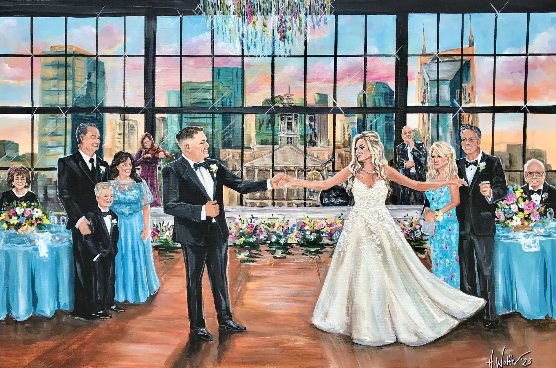 Painting + Live Performance at Country Music Hall of Fame