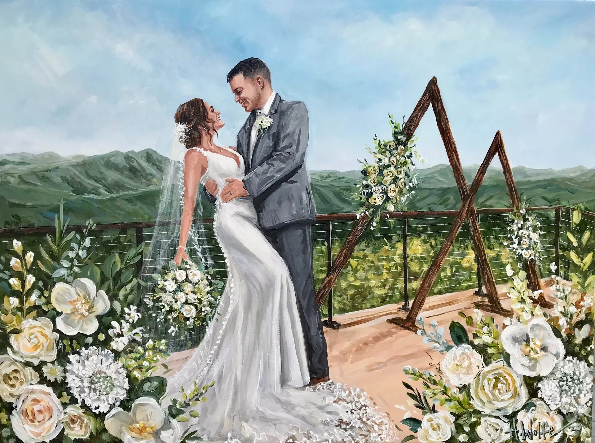 Painting + Live Performance at The Trillium Venue