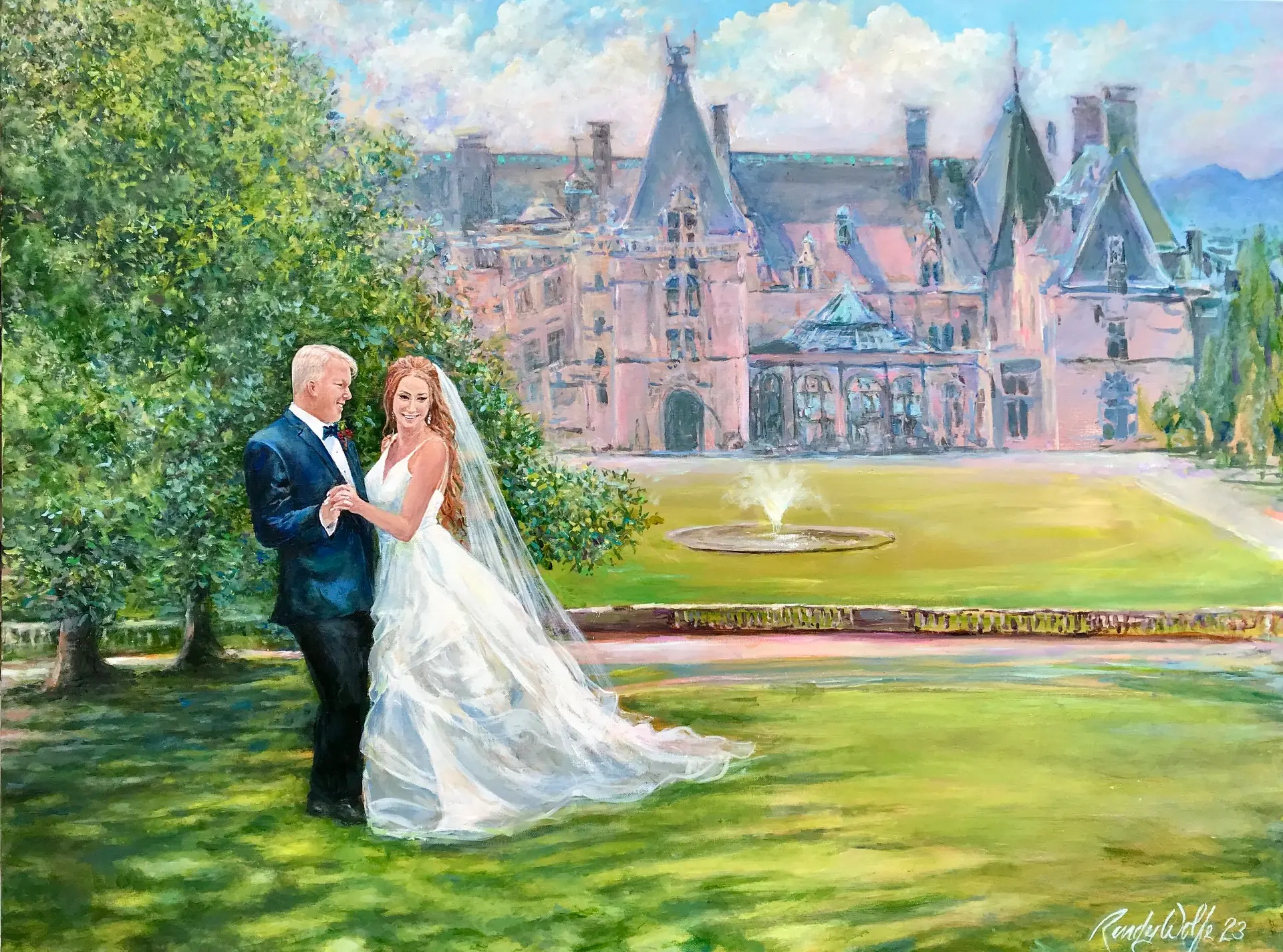 Painting + Live Performance at Biltmore
