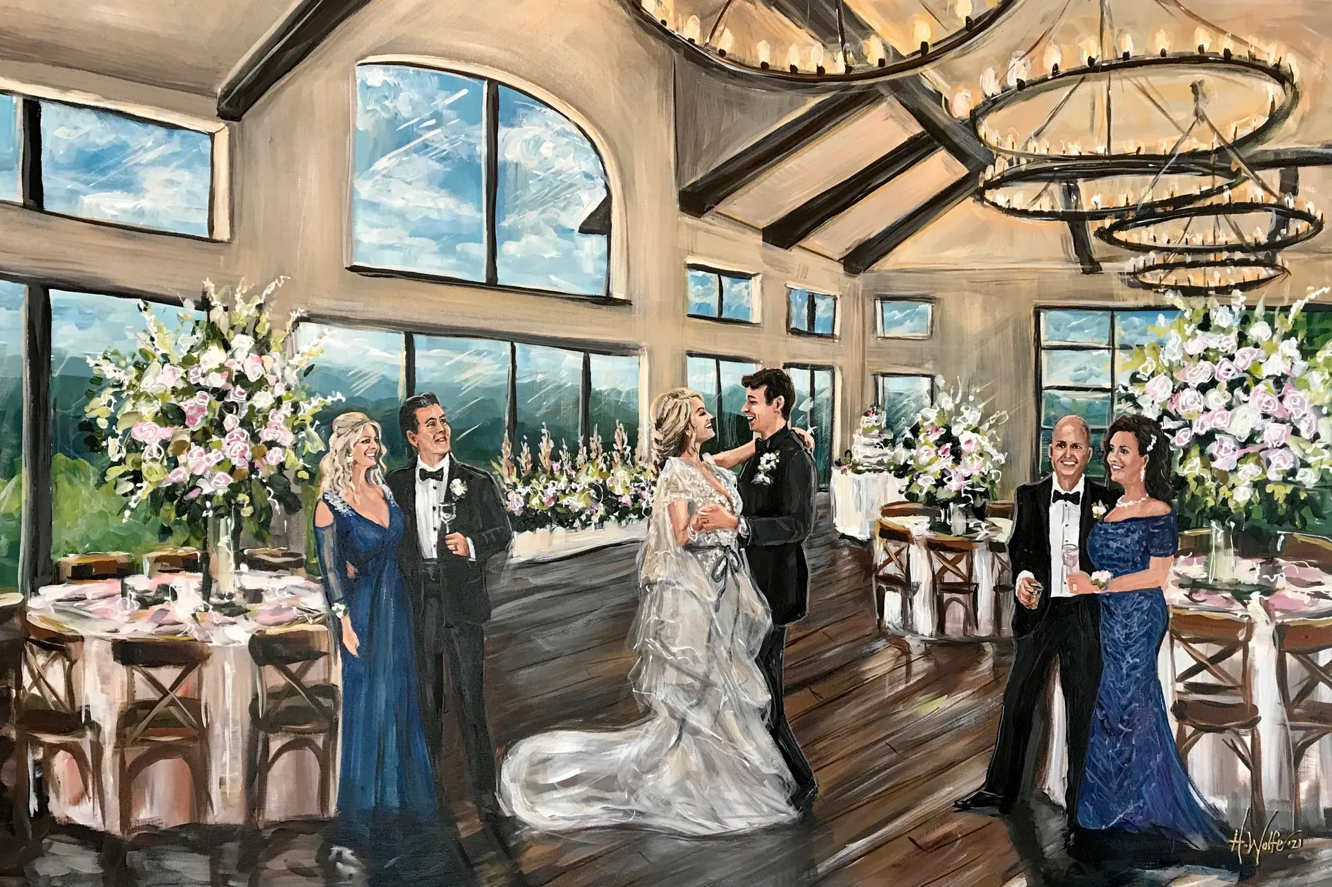 Painting + Live Performance at The Trillium Venue