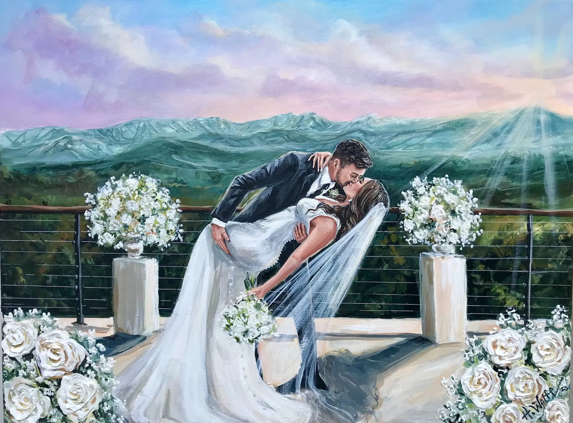 Painting + Live Performance at The Trillium Venue