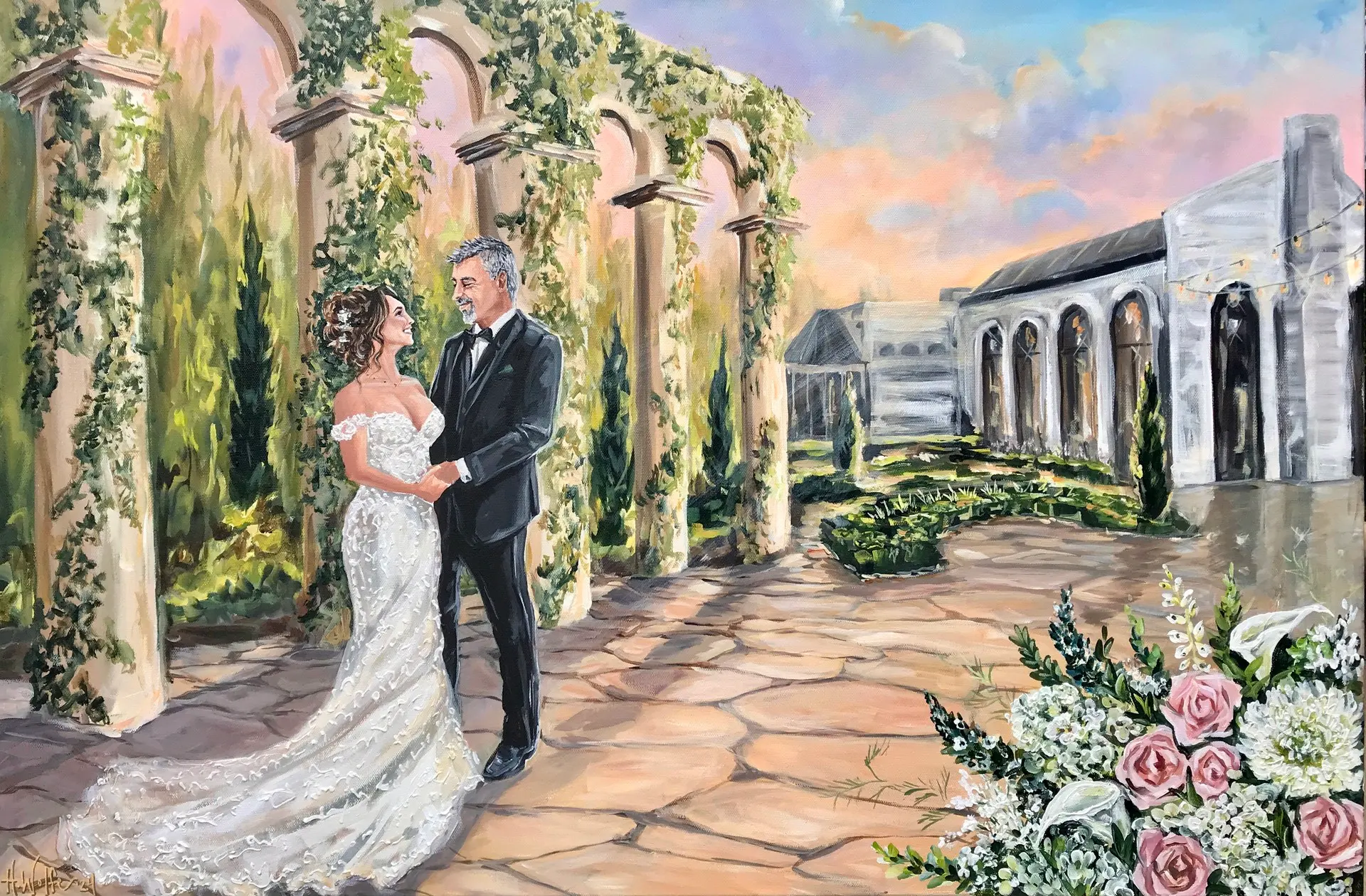Painting + Live Performance at Howe Farms