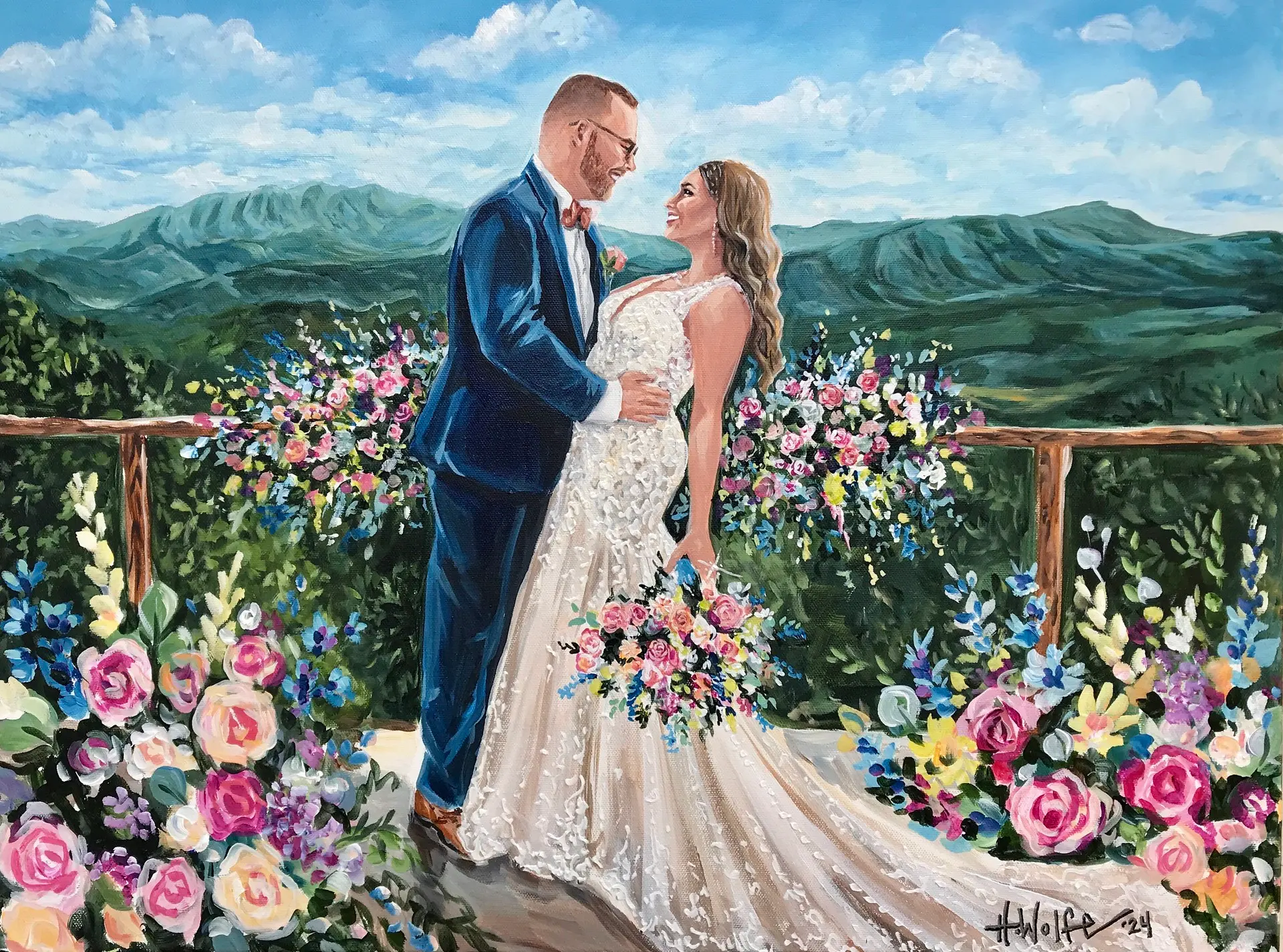 Painting + Live Performance at The Magnolia Venue