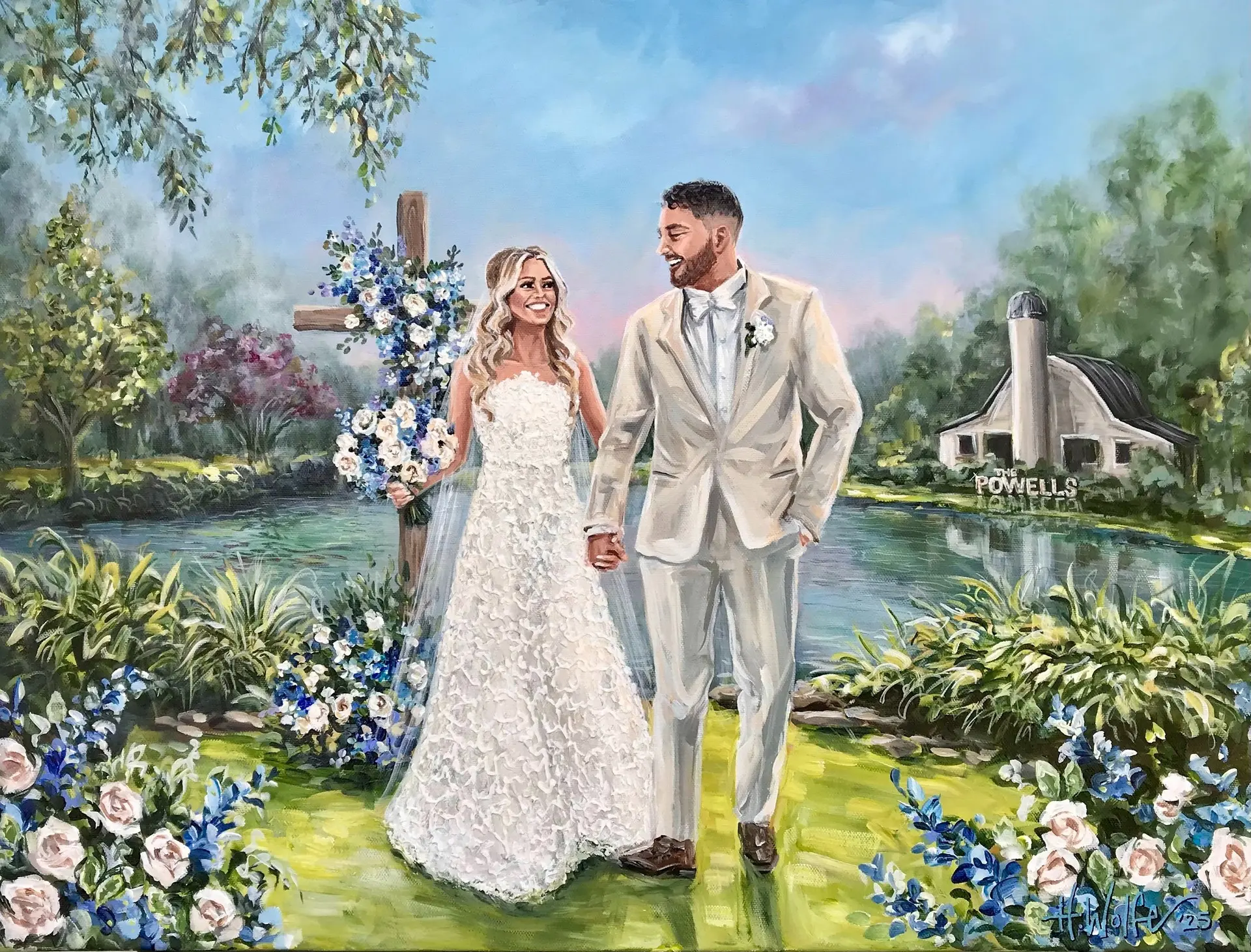 Painting + Live Performance at Marblegate Farm