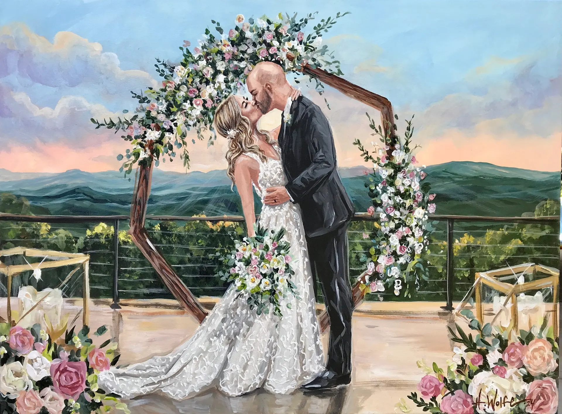 Painting + Live Performance at The Trillium Venue